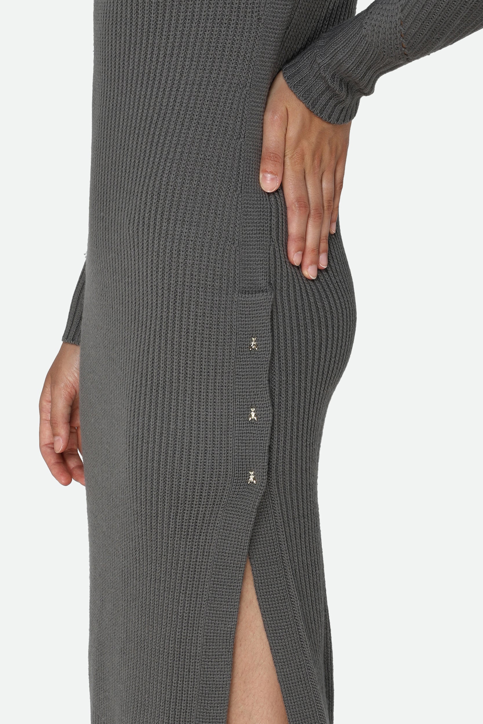 Patrizia Pepe Grau Kleid