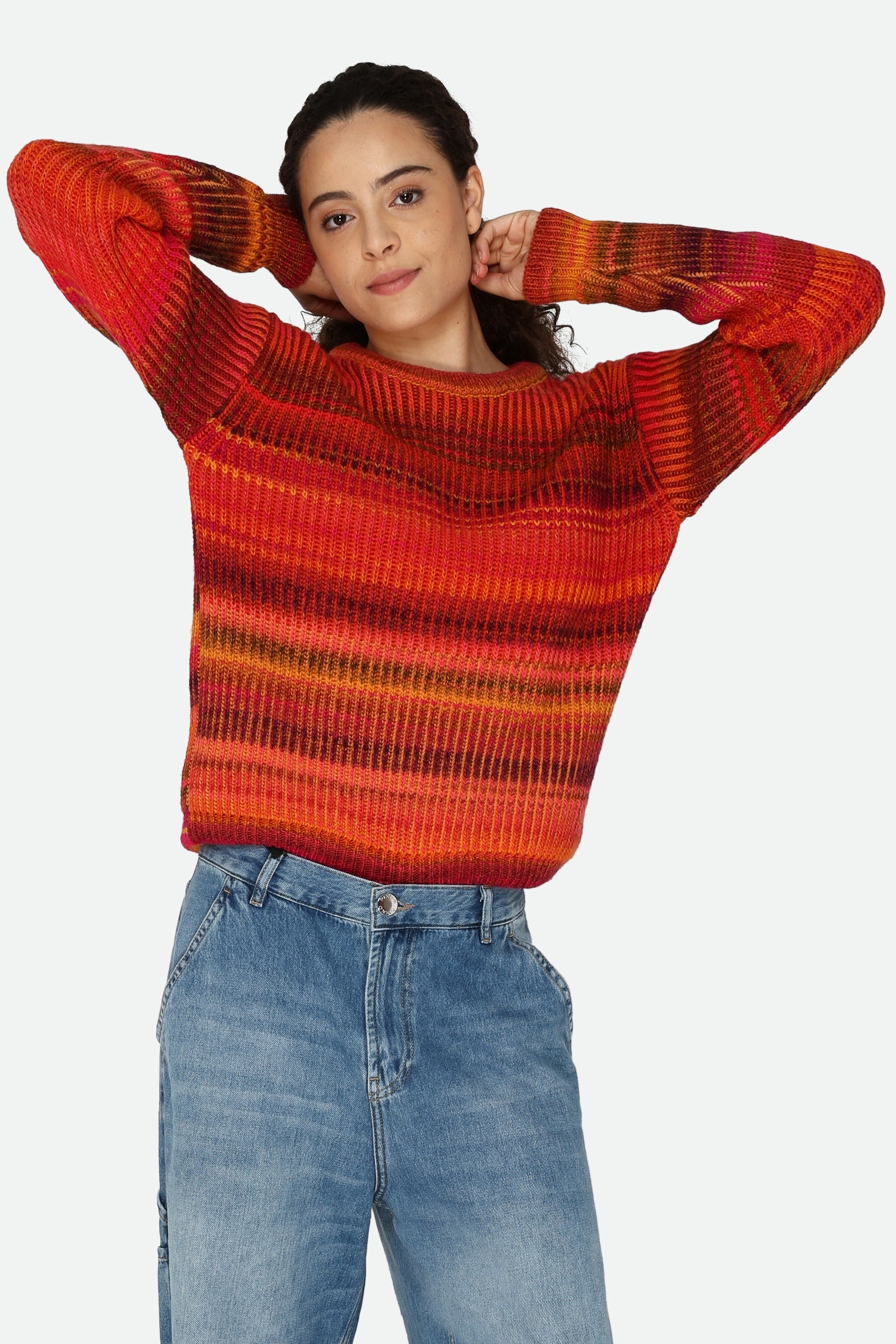 Patrizia Pepe Orange Pullover