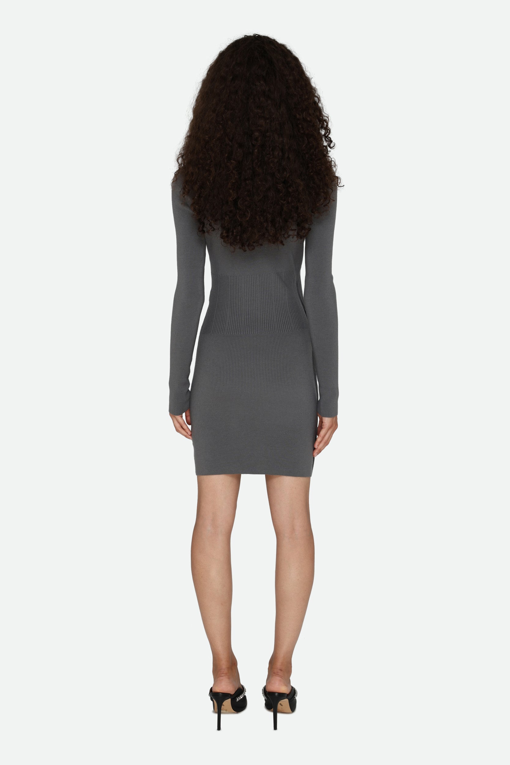 Patrizia Pepe Grau Kleid