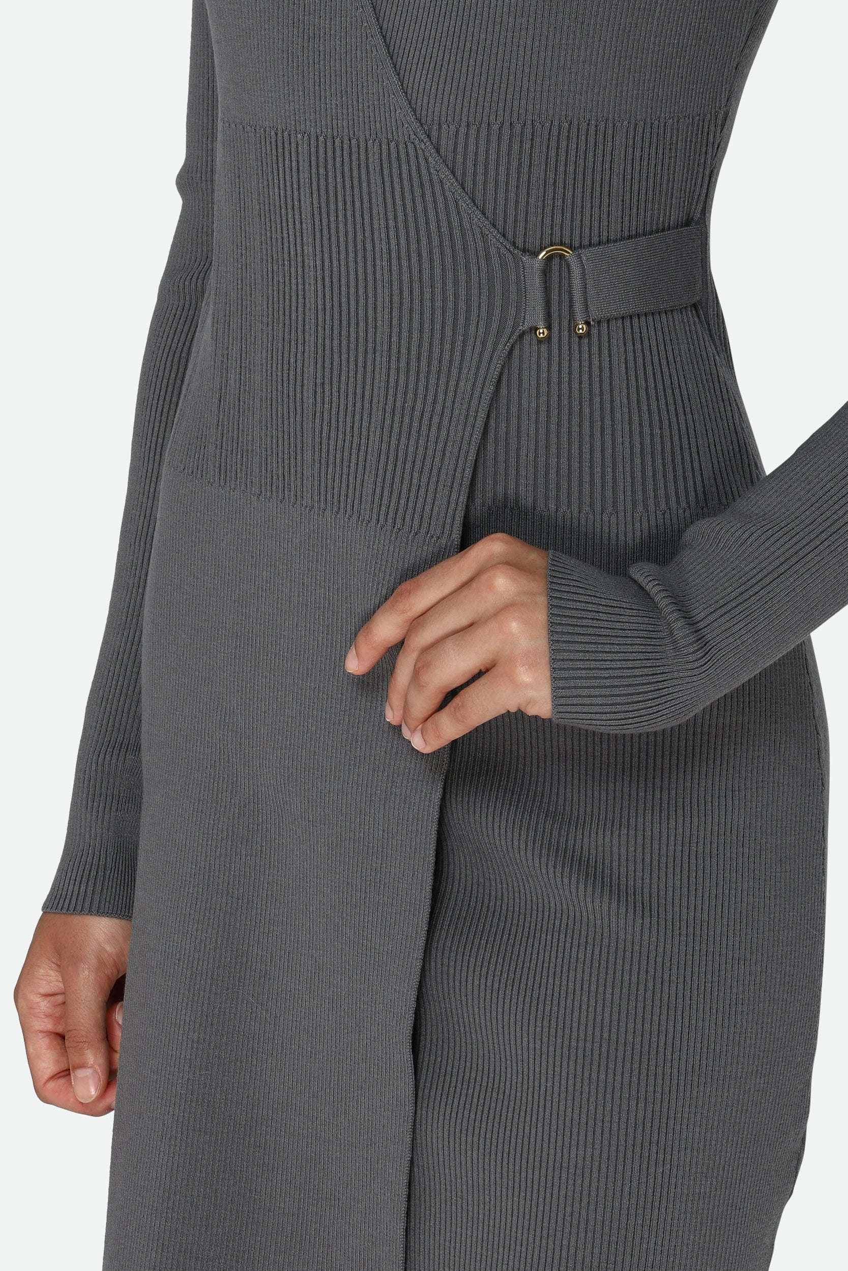 Patrizia Pepe Grau Kleid
