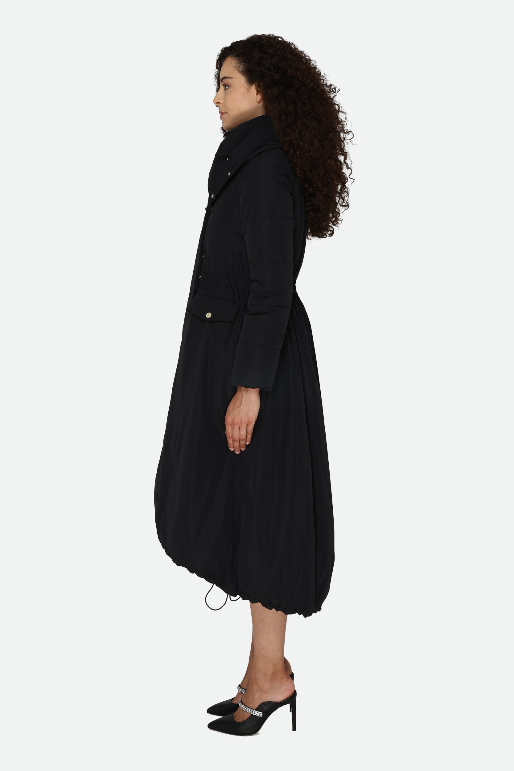 Patrizia Pepe Schwarz Daunenjacke