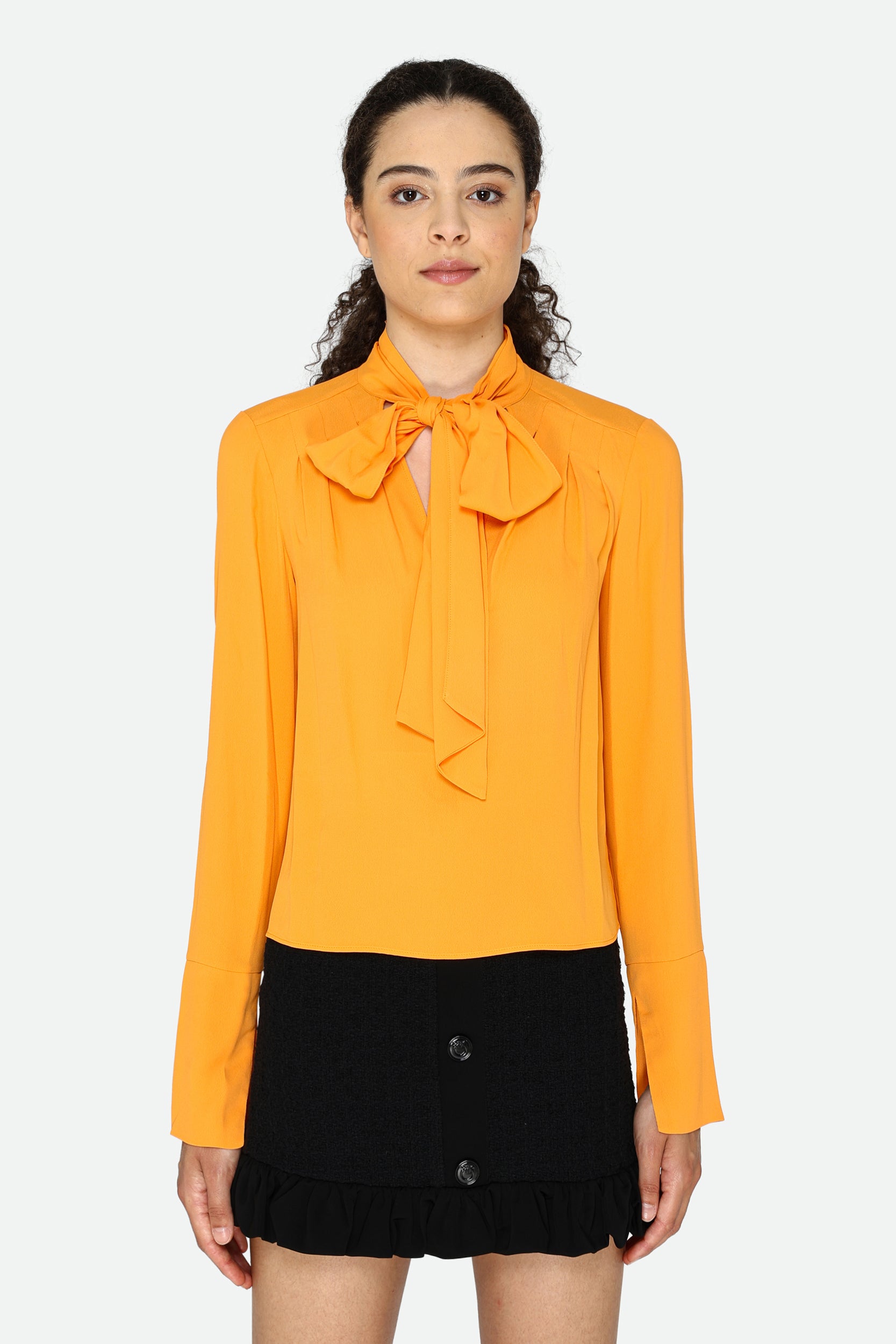 Patrizia Pepe Gelbe Ockerbluse