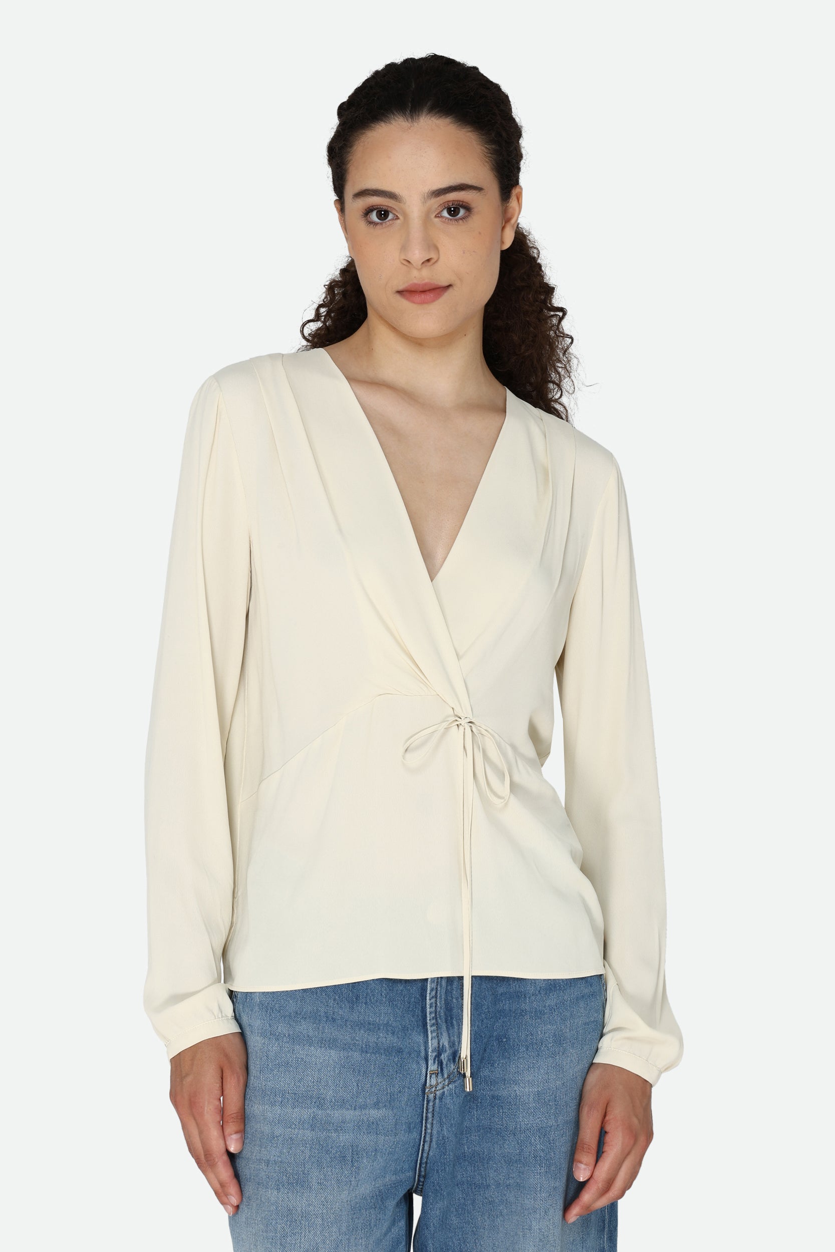 Patrizia Pepe Weiße Bluse