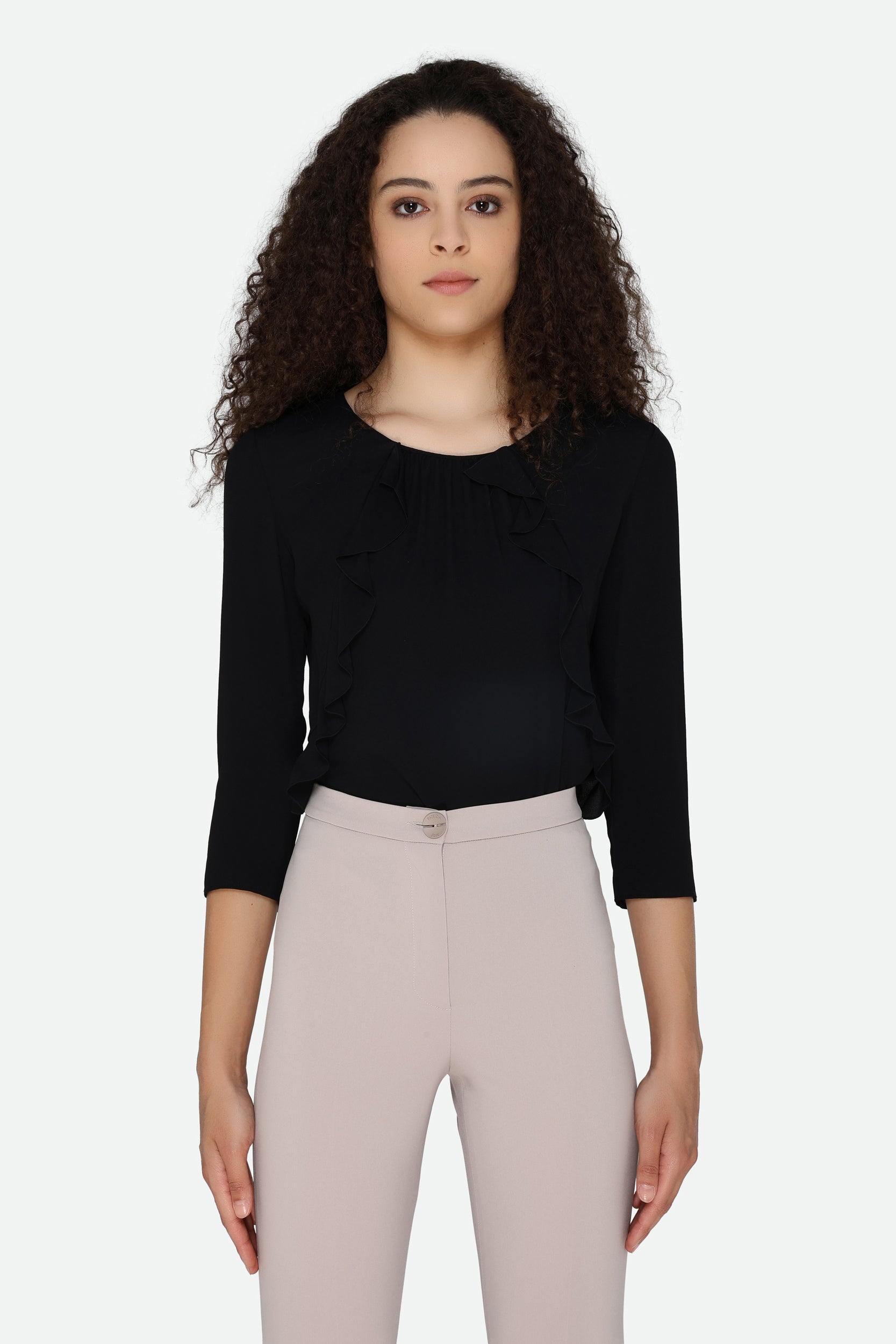 Patrizia Pepe Schwarz Bluse