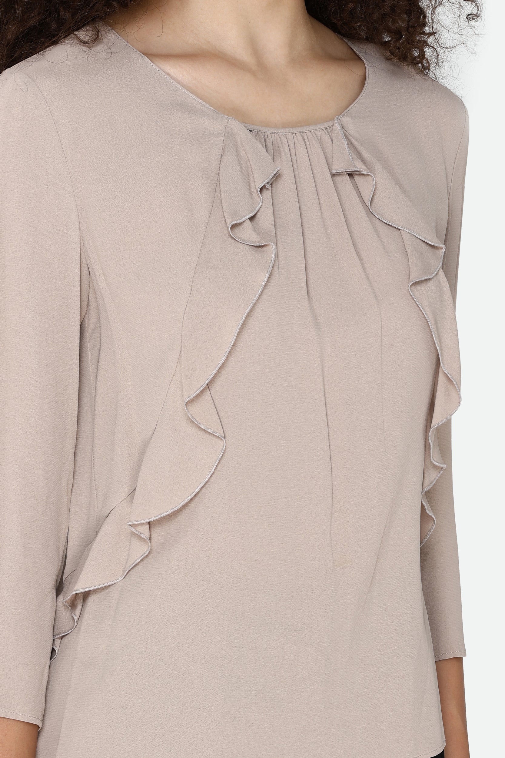 Patrizia Pepe Beige Bluse