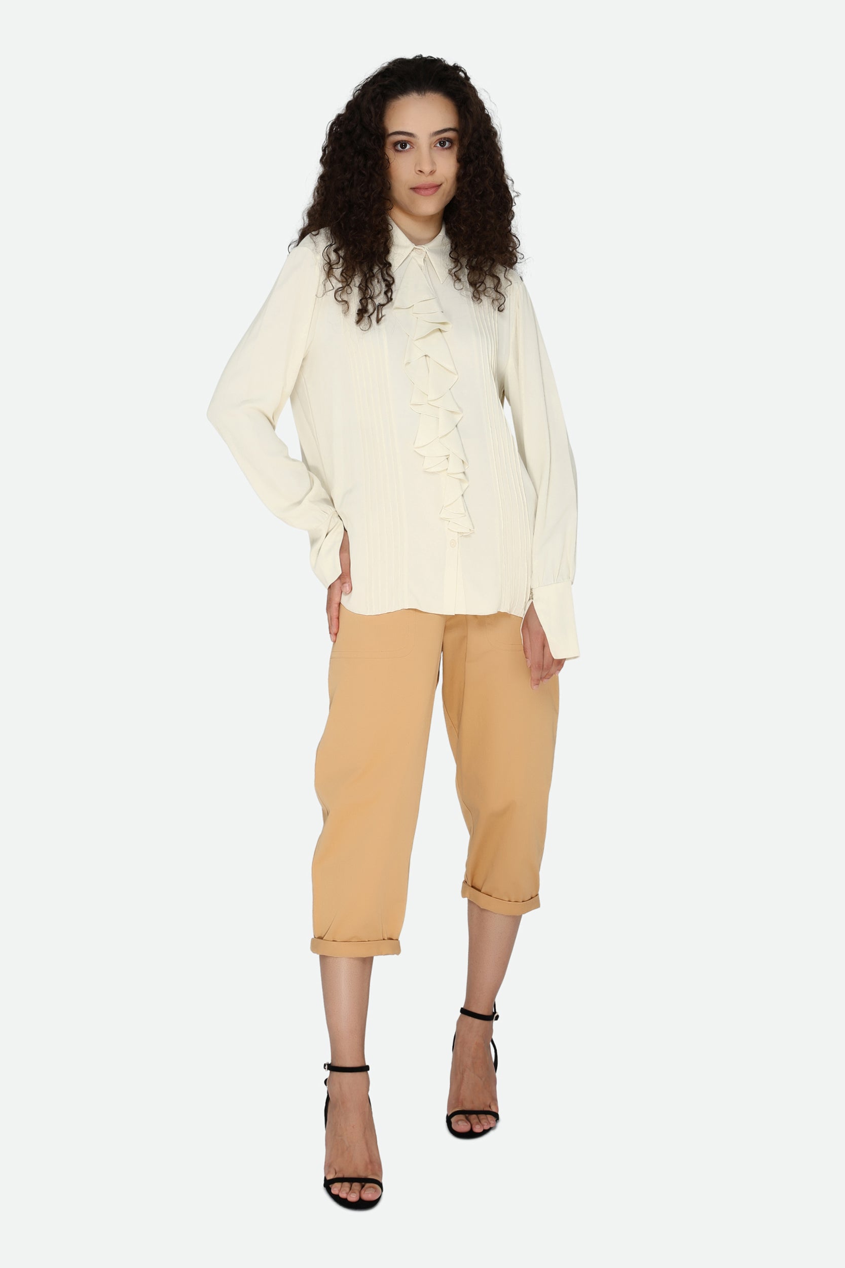 Cremefarbenes Hemd Patrizia Pepe