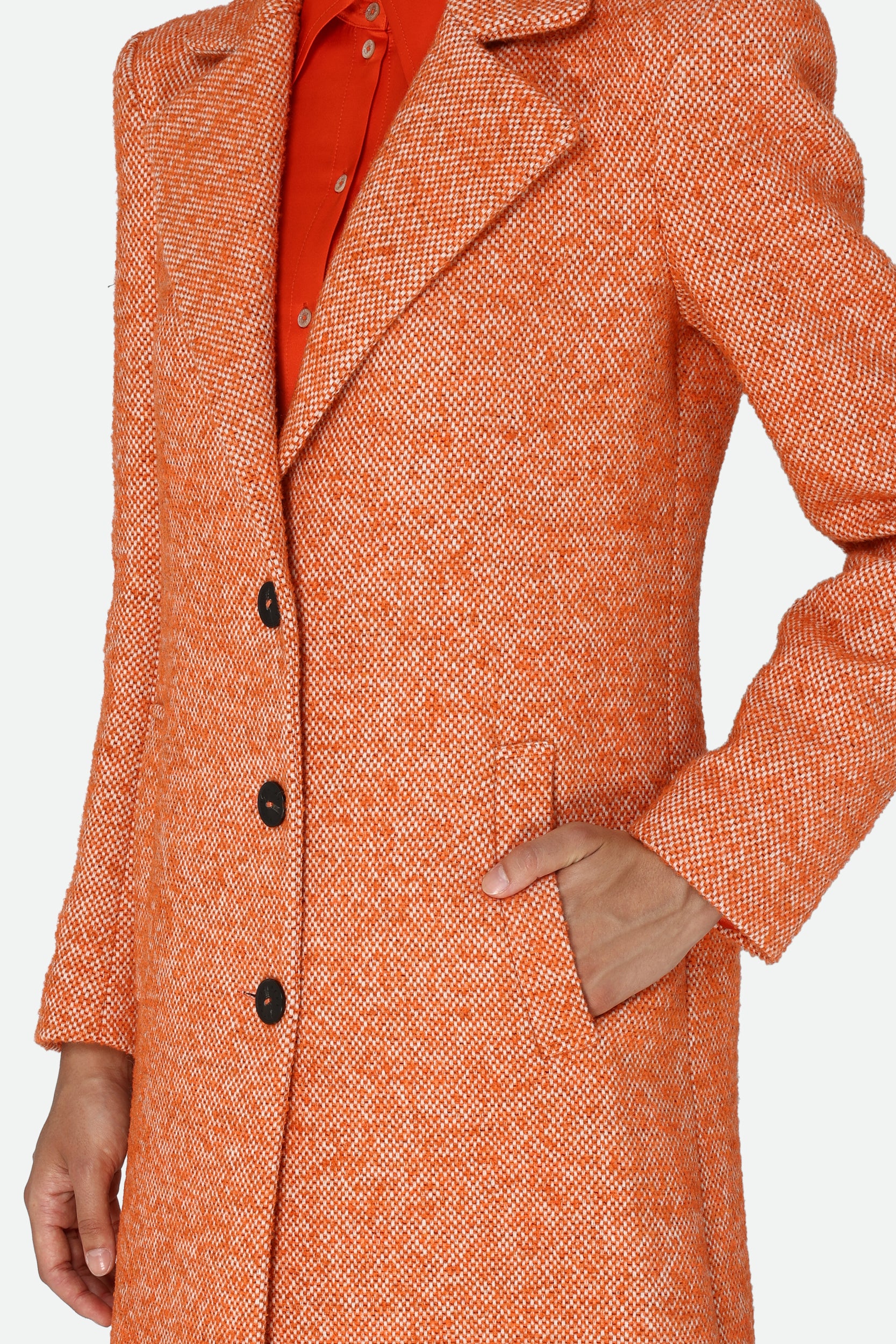 Patrizia Pepe Orange Mantel