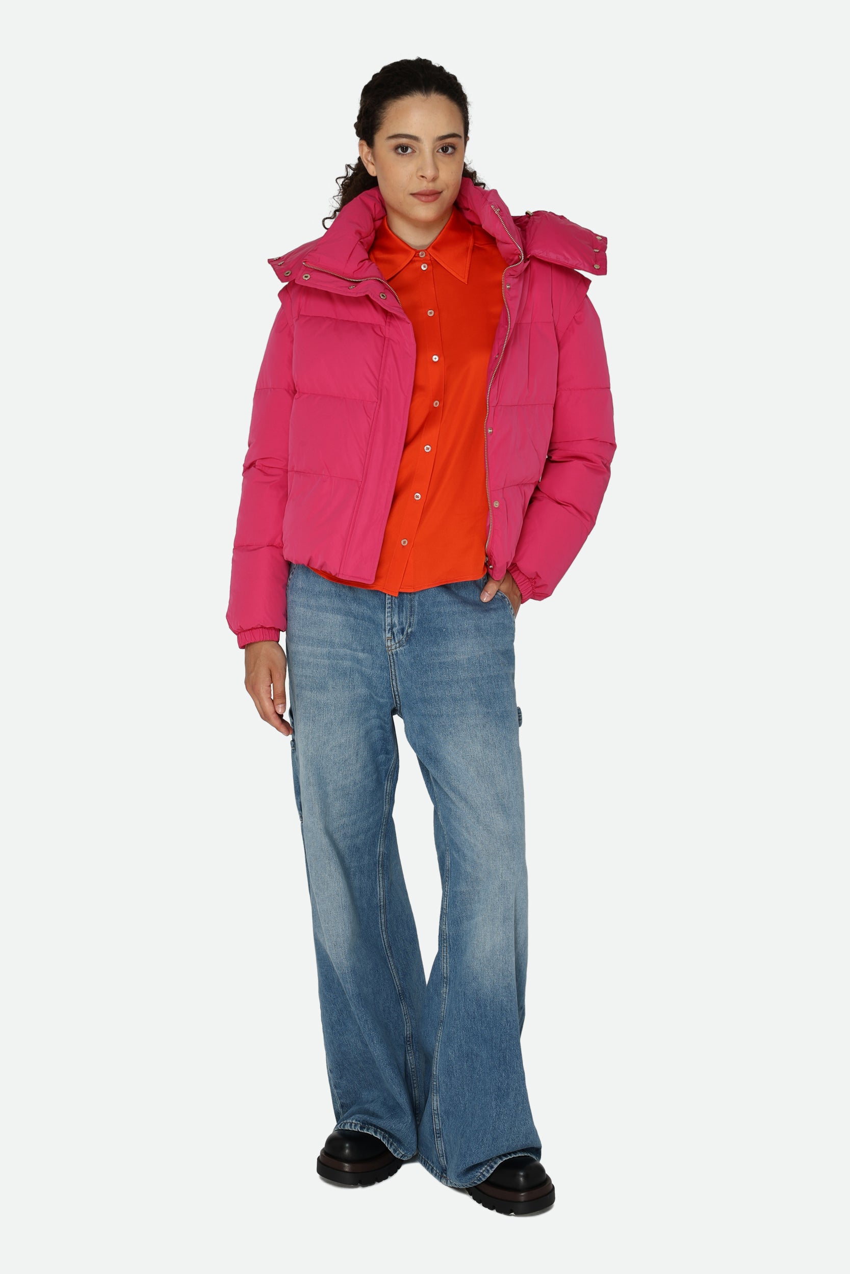 Patrizia Pepe Bomber Fuchsia