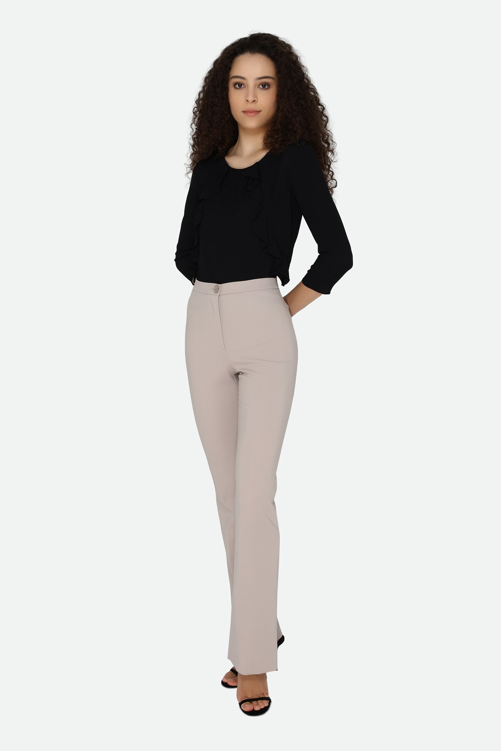 Patrizia Pepe Taubengraue Hose