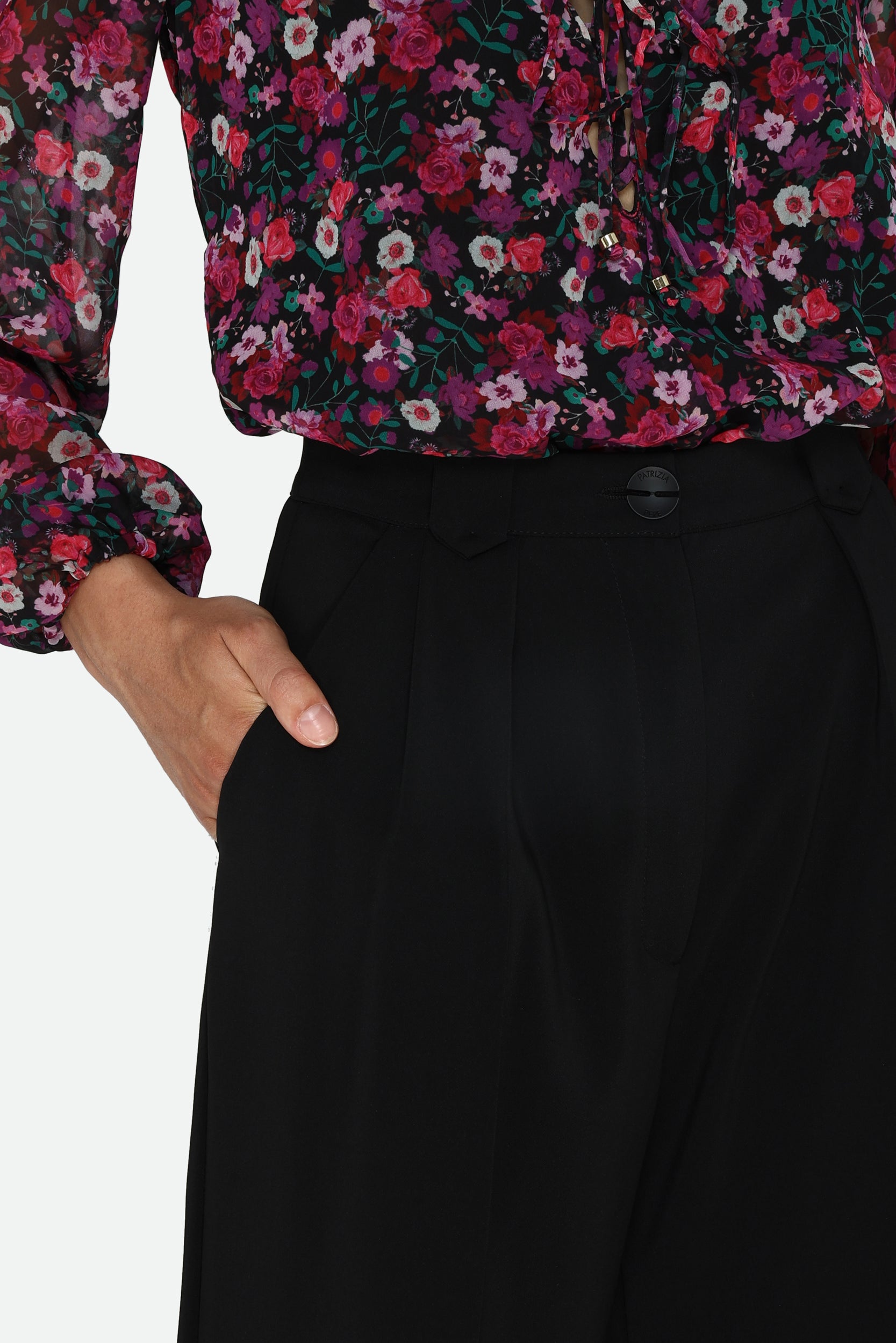 Schwarz Hose Patrizia Pepe