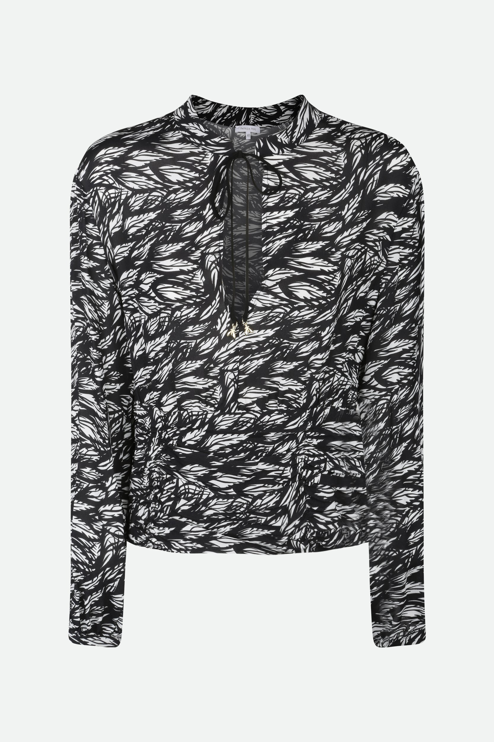 Patrizia Pepe Mehrfarbig gemusterte Bluse