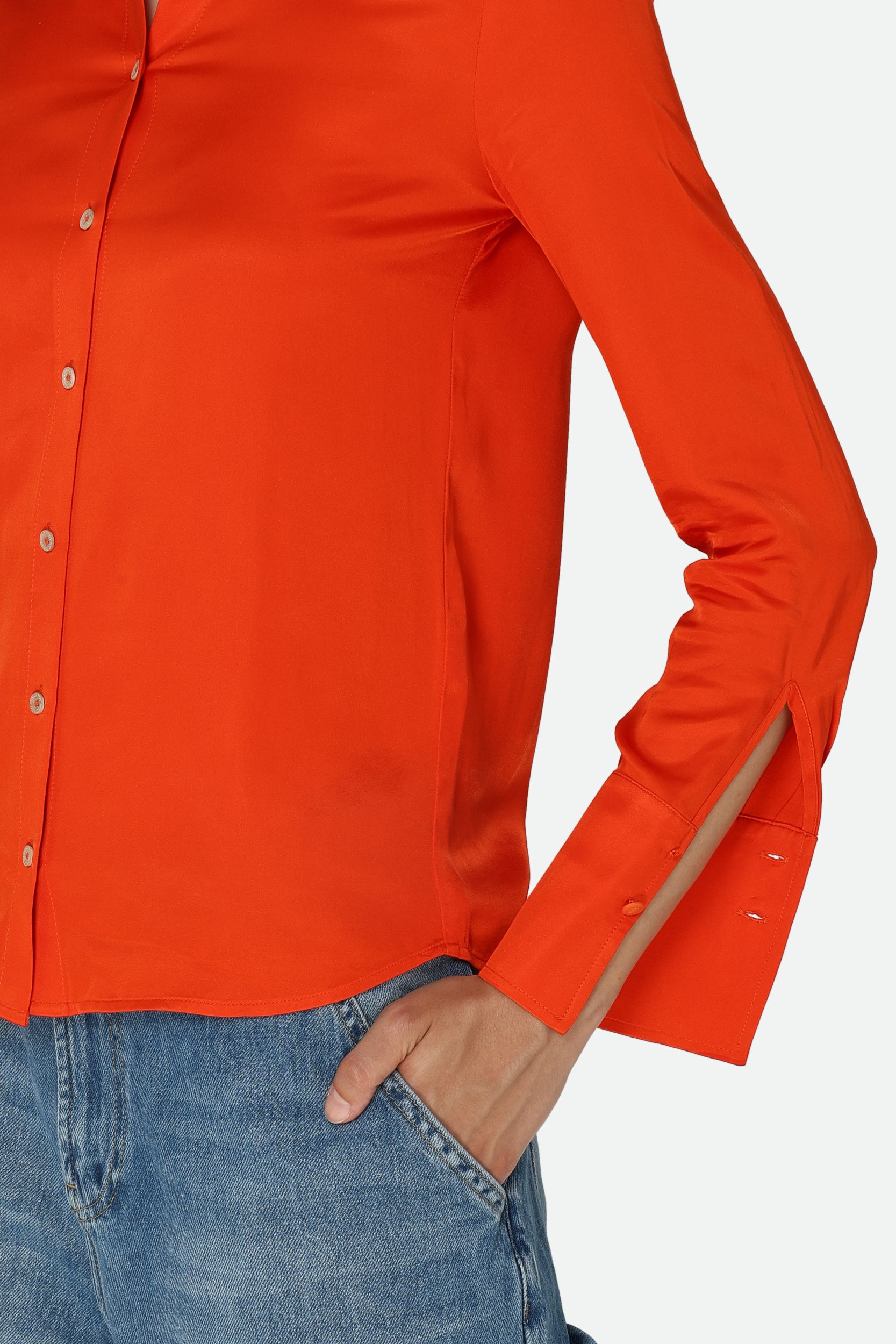 Patrizia Pepe Orange Hemd