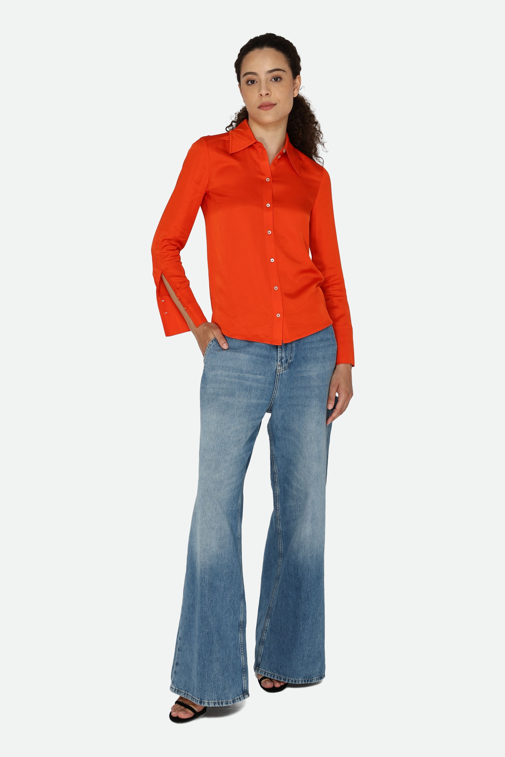 Patrizia Pepe Orange Hemd