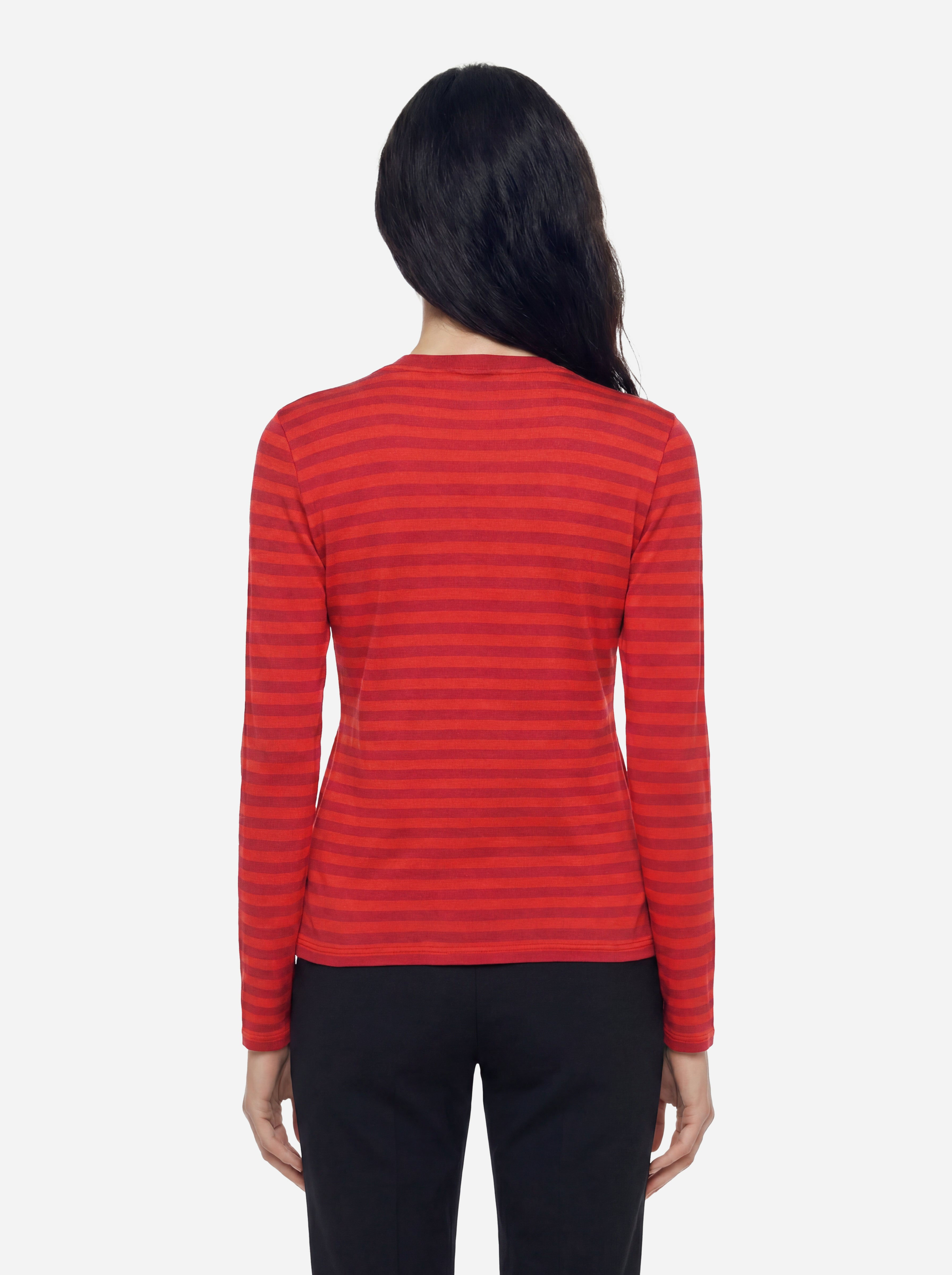 Max Mara Gestreifter Pullover Rote