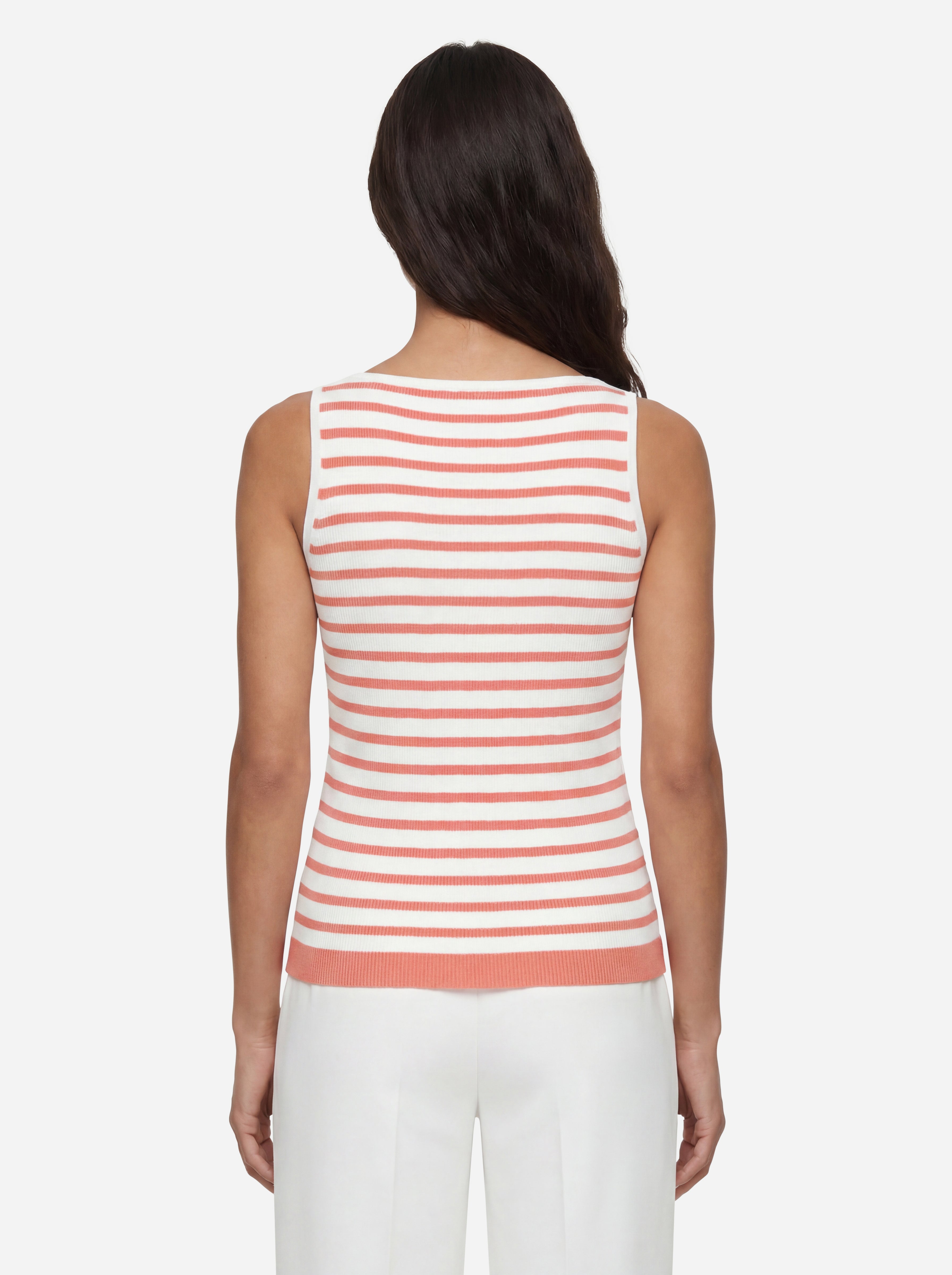 Max Mara Mehrfarbiger Streifen-Top