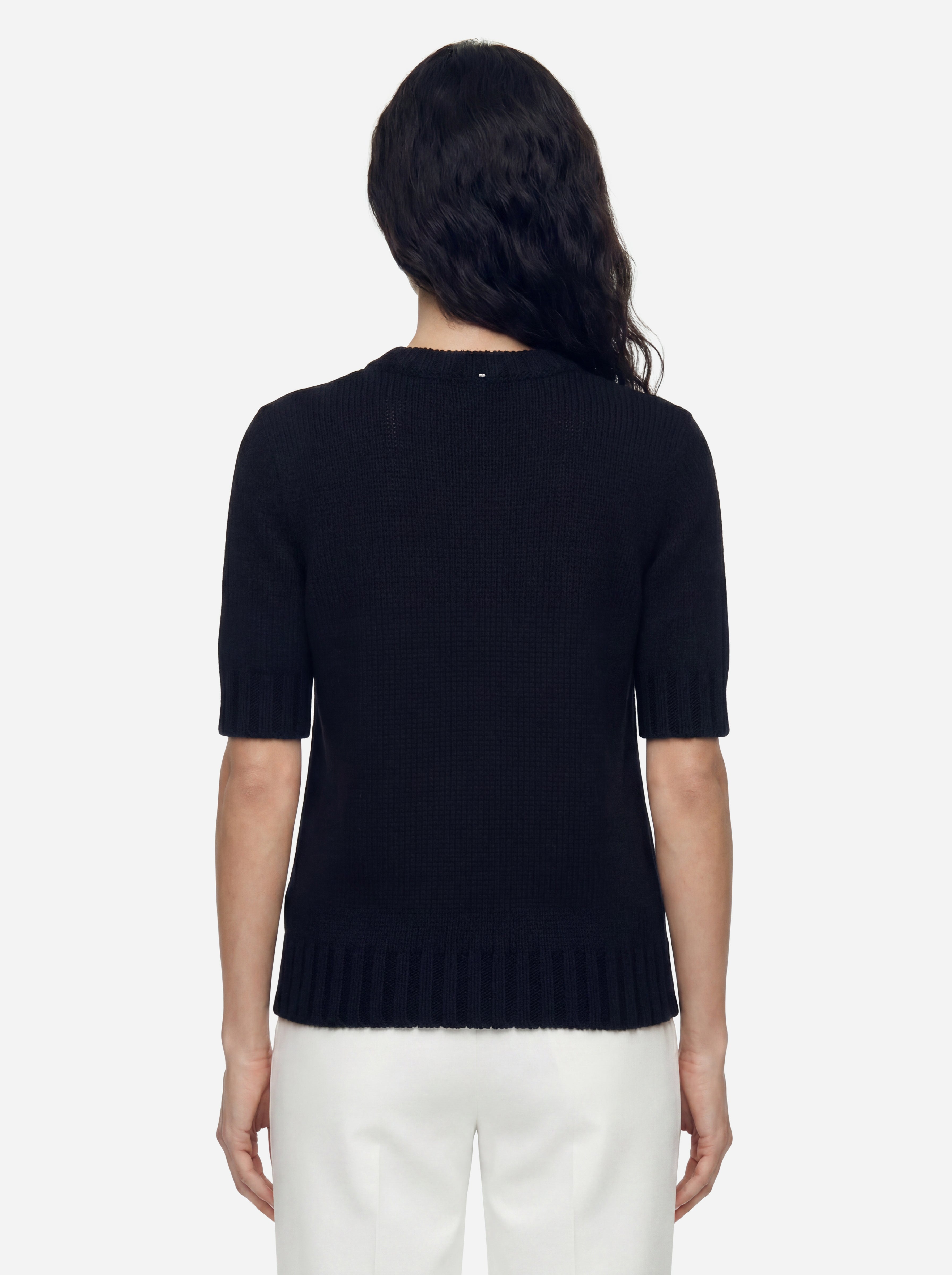 Sportmax T-Shirt Schwarz