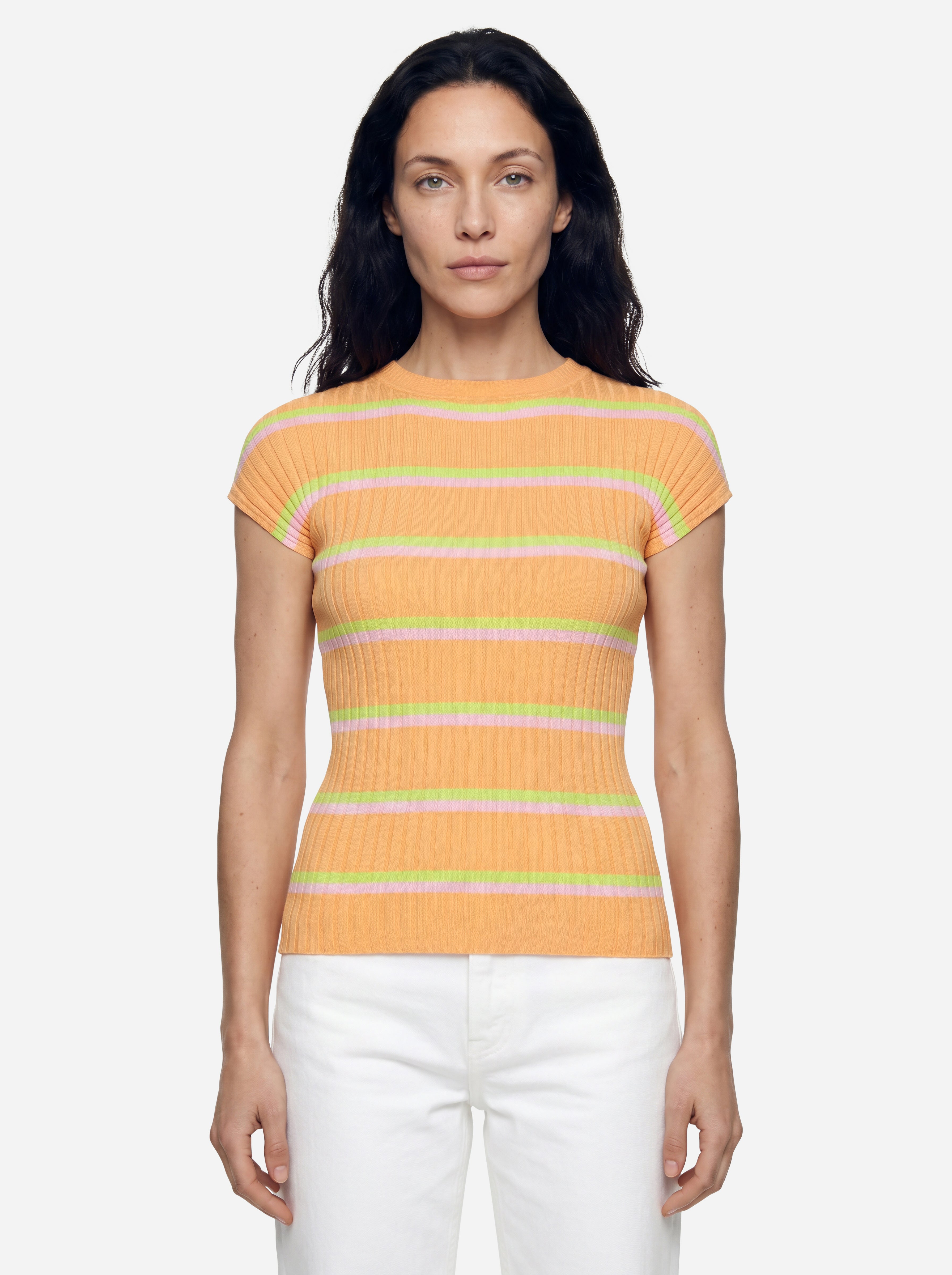 Sportmax Mehrfarbiger Streifenpullover