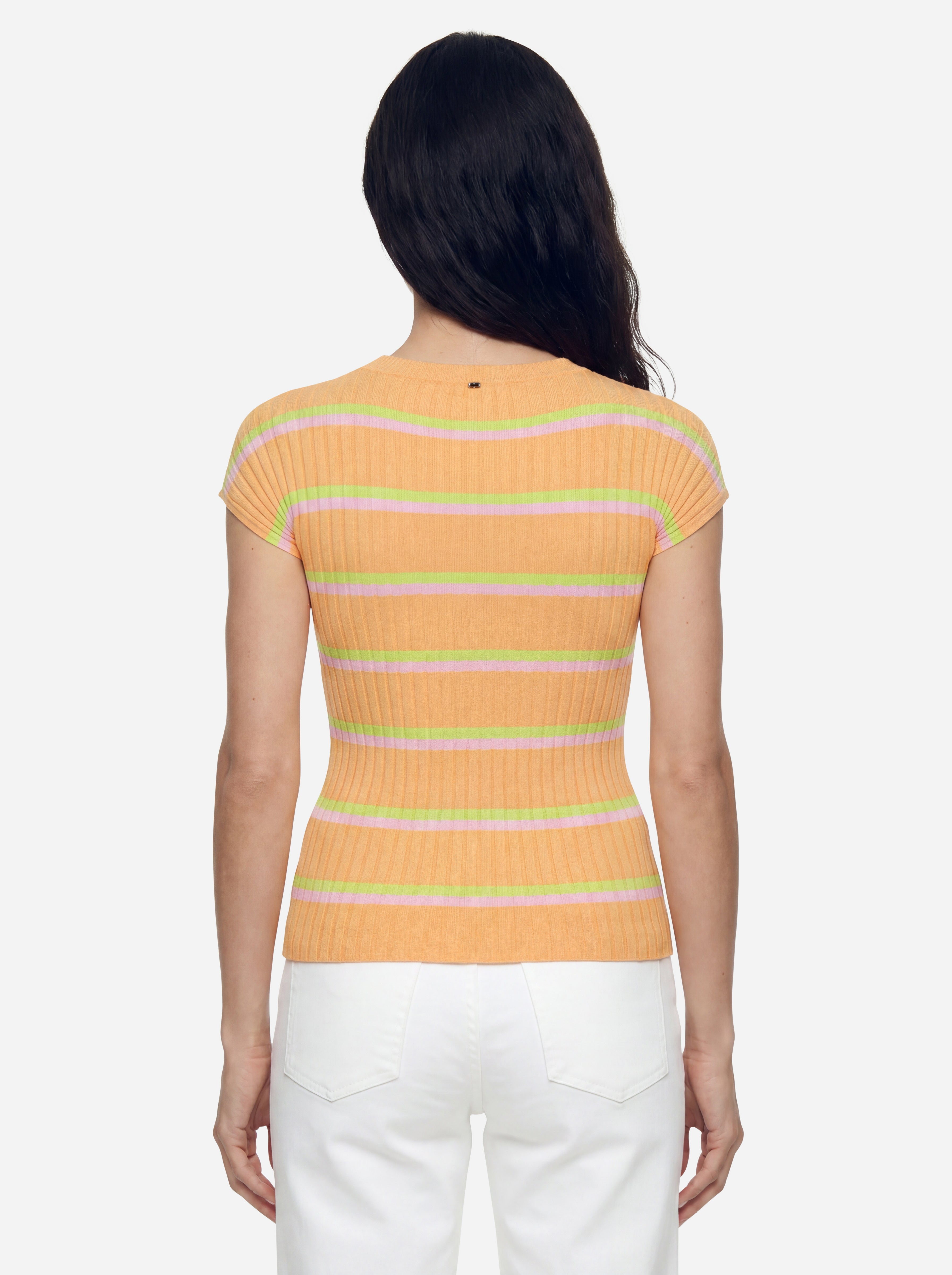 Sportmax Mehrfarbiger Streifenpullover