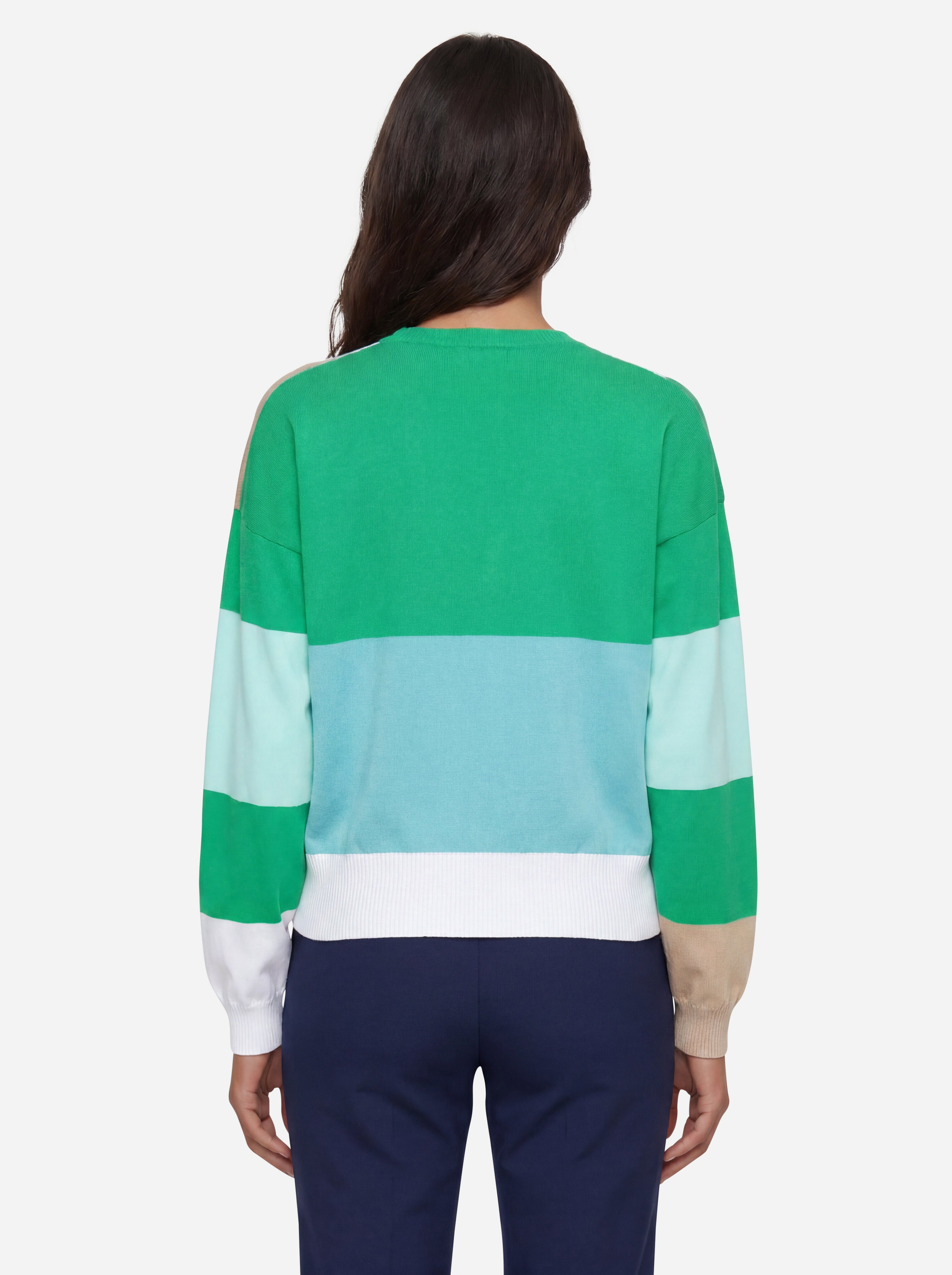 Marella Mehrfarbiger Pullover