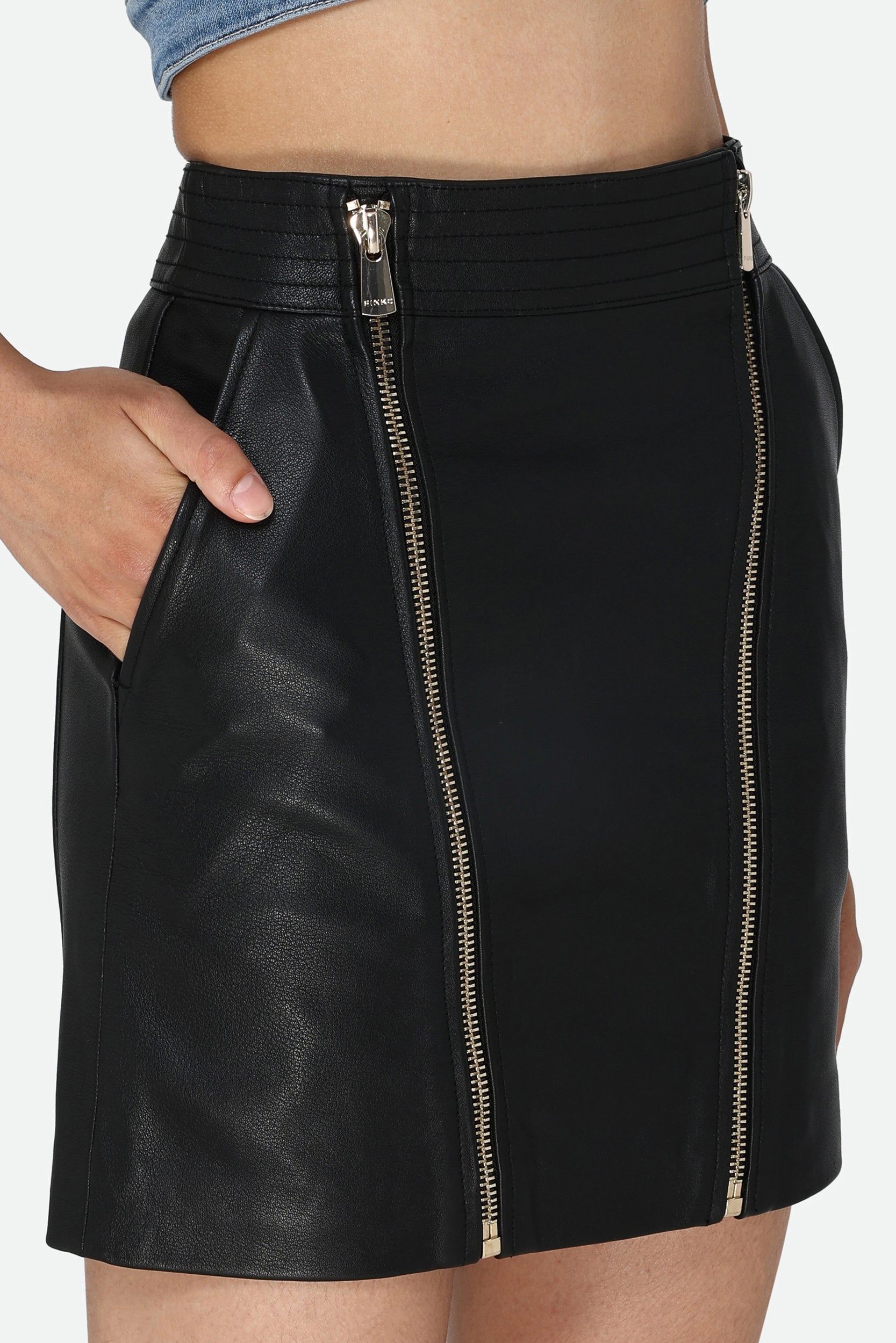 Pinko Mini- Schwarz Rock Schwarz