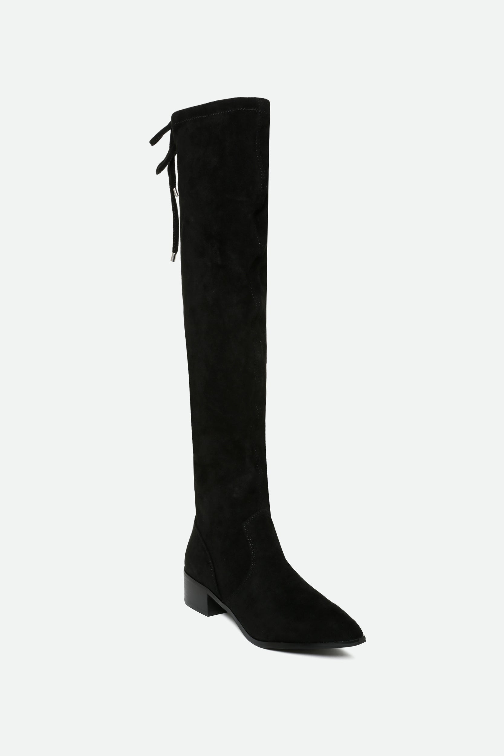Steve Madden Hoher Schwarz Stiefel