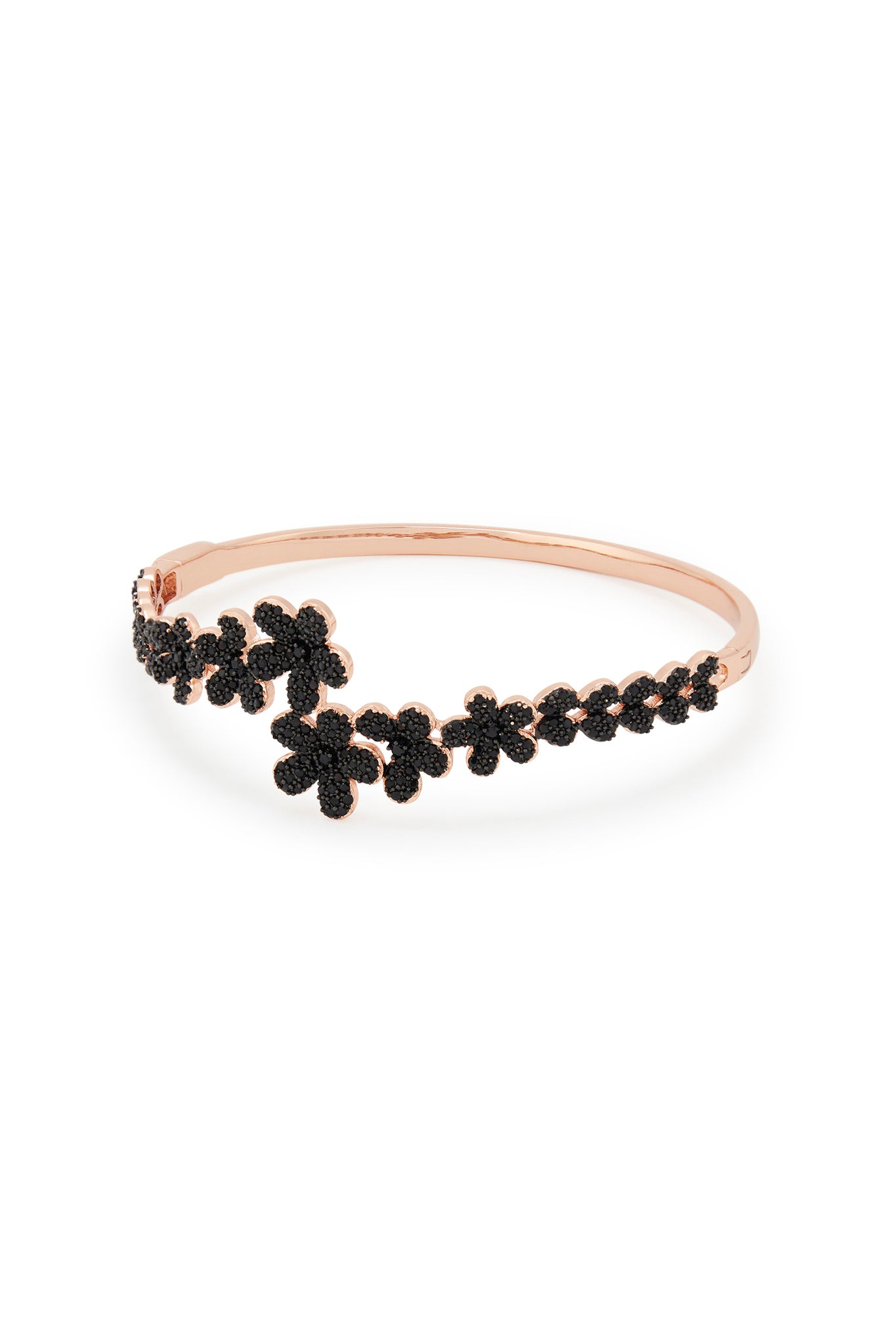 MELUSINA BIJOUX Armband Fiori Schwarz