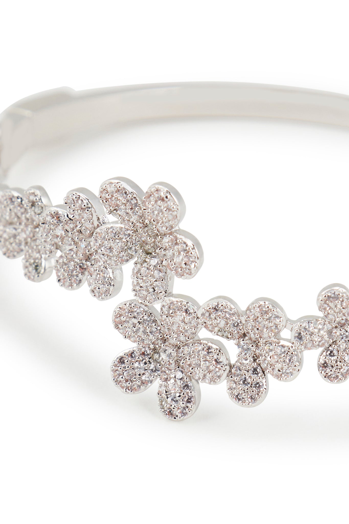 MELUSINA BIJOUX Armband Fiori Rodio