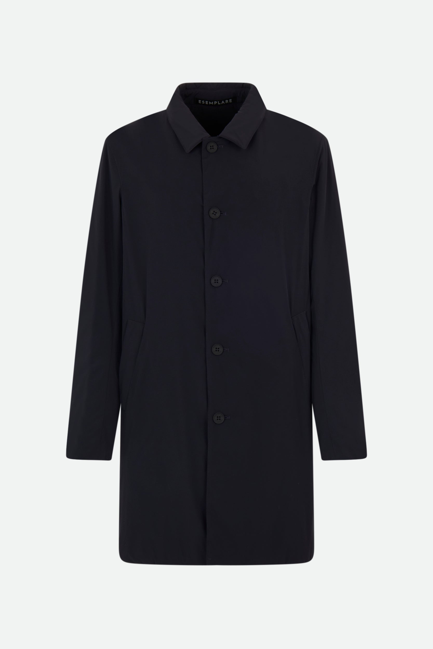 Esemplare Blau einreihiger Trenchcoat
