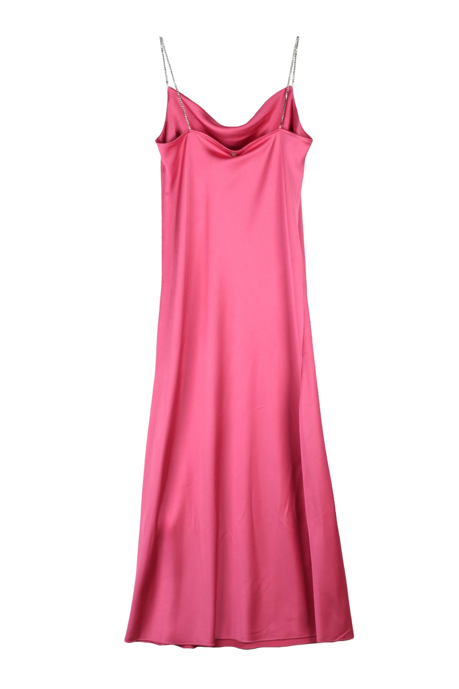 Markup Abito Lungo Rosa con Bretelle