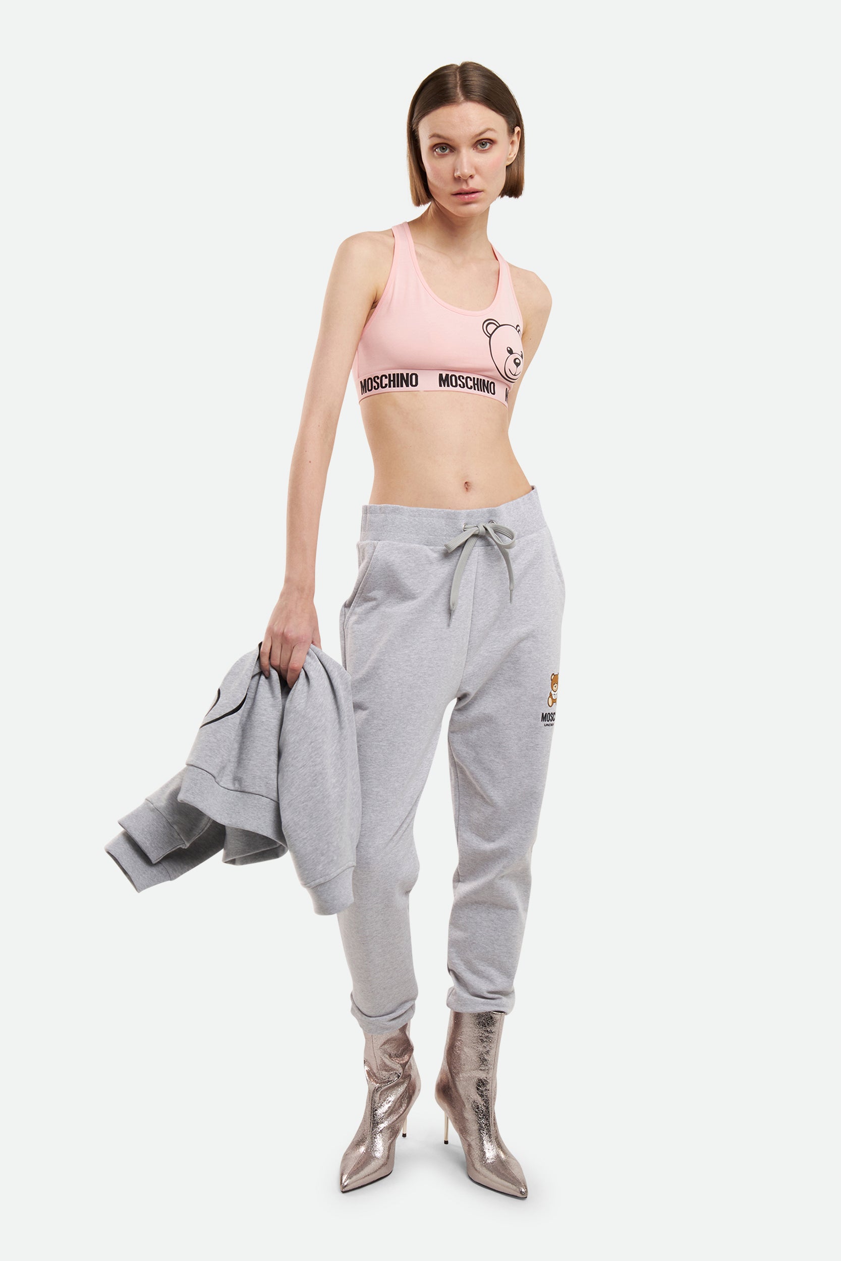 Kopie der Grau Moschino -Trainingshose