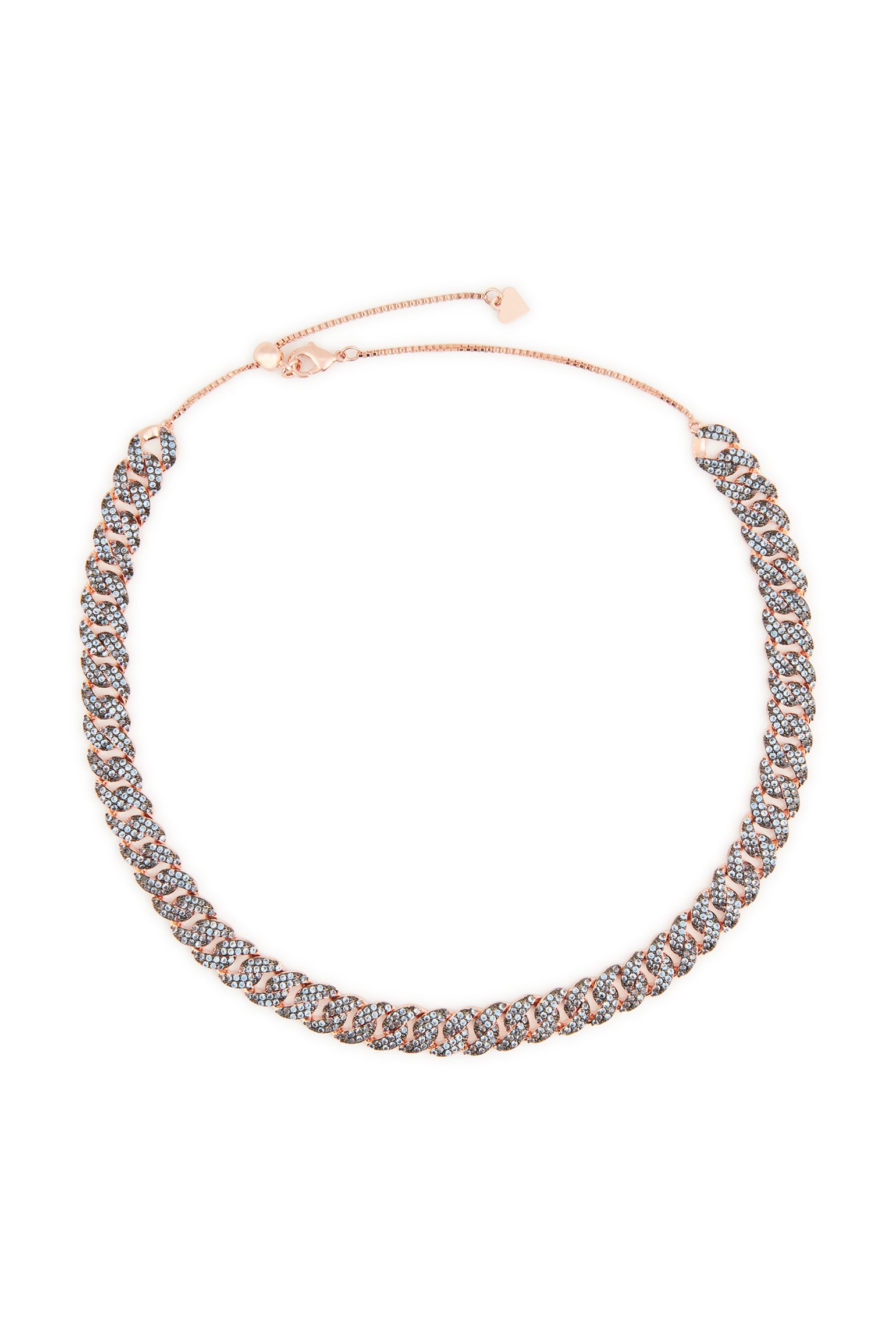 MELUSINA BIJOUX Jeans-Ketten-Choker-Halskette