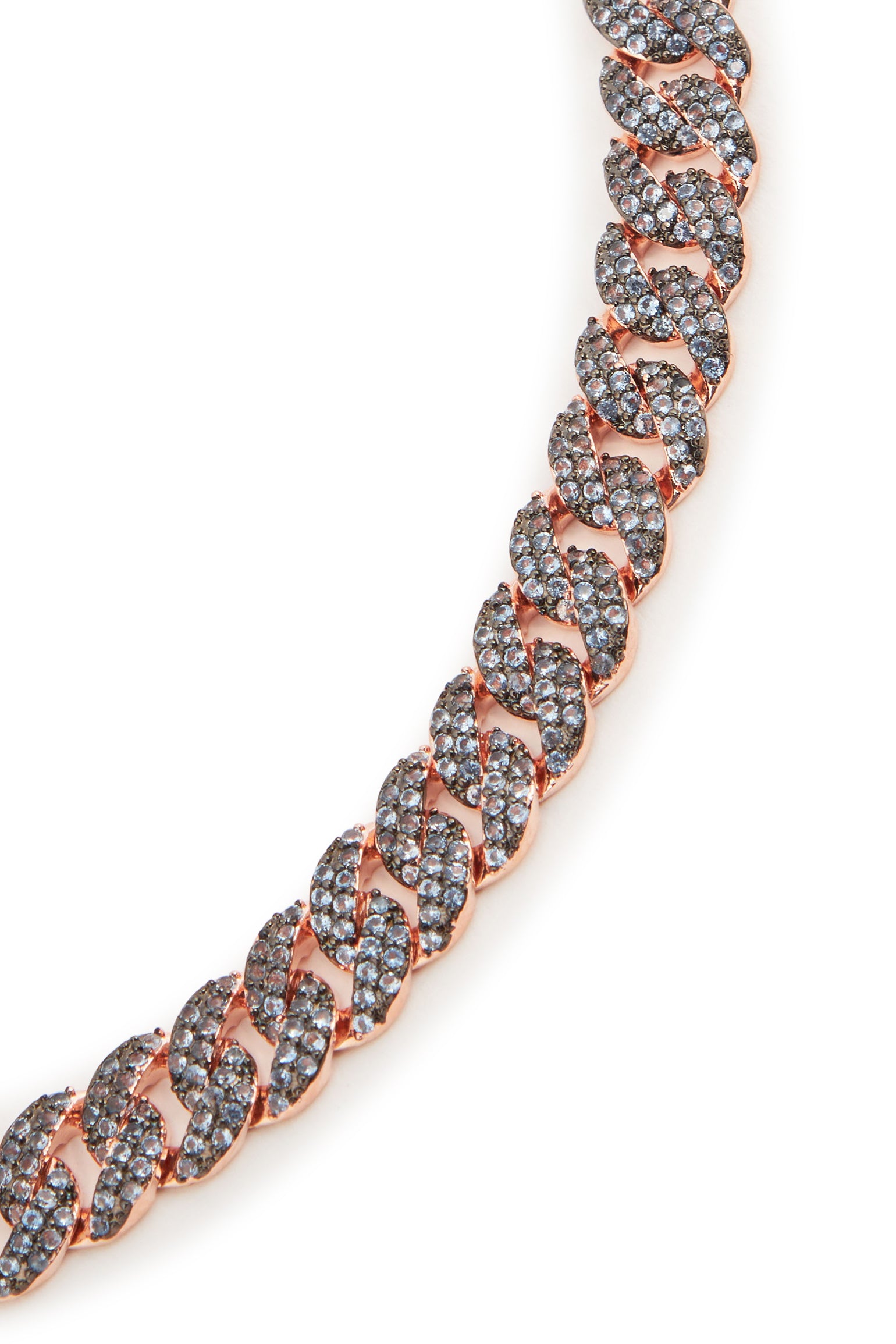 MELUSINA BIJOUX Jeans-Ketten-Choker-Halskette