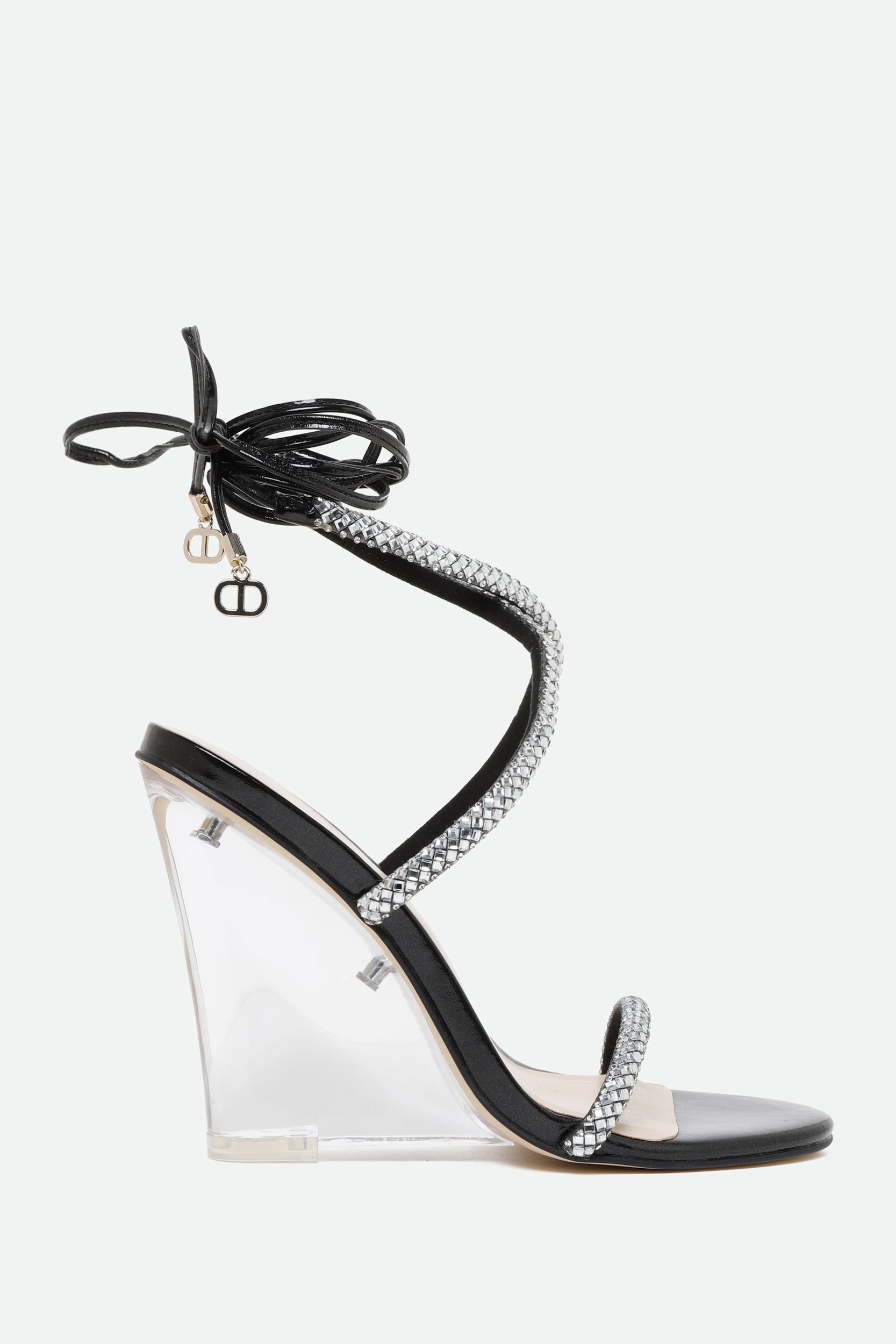 Twinset Schwarze Sandalen