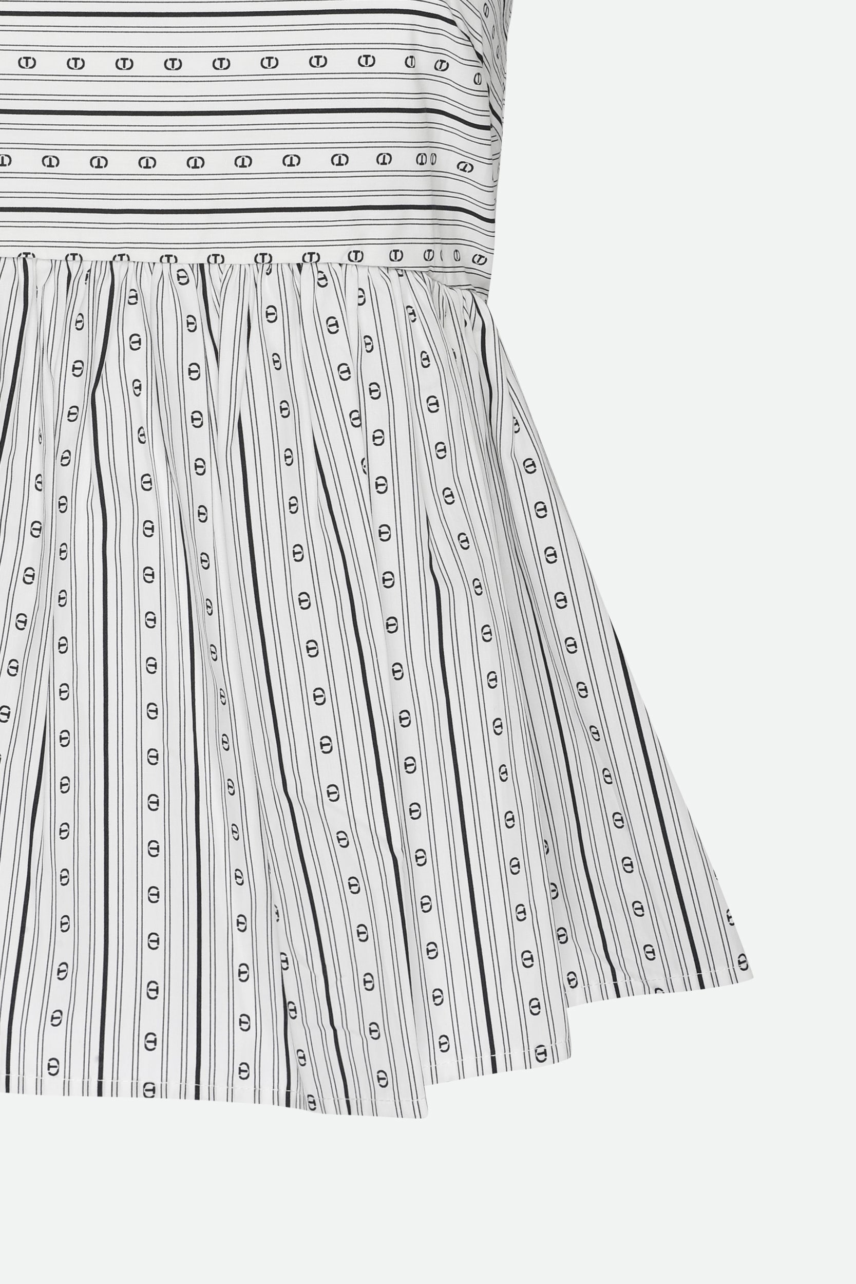 Twinset Top Monogram Weiße