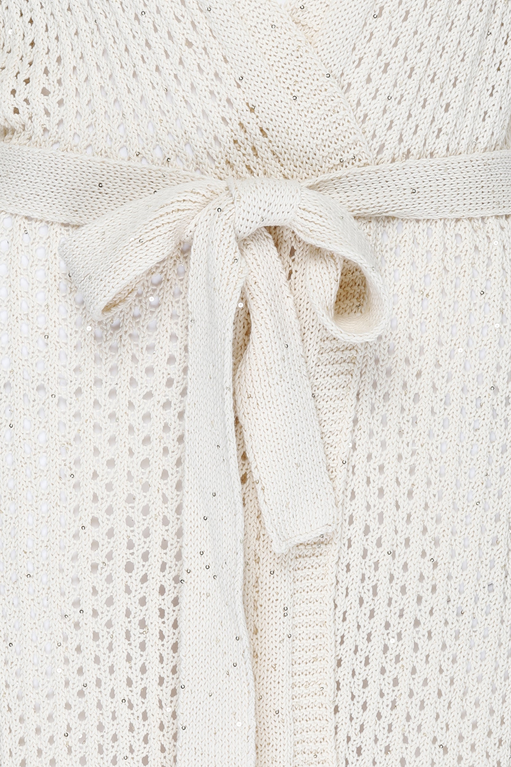 Twinset Cardigan Lungo Bianco