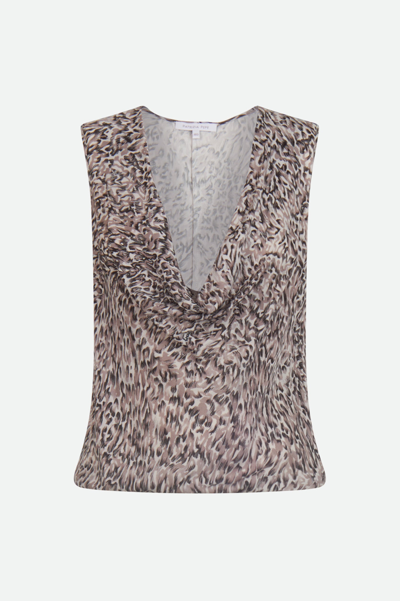 Patrizia Pepe Grau Body-Shirt