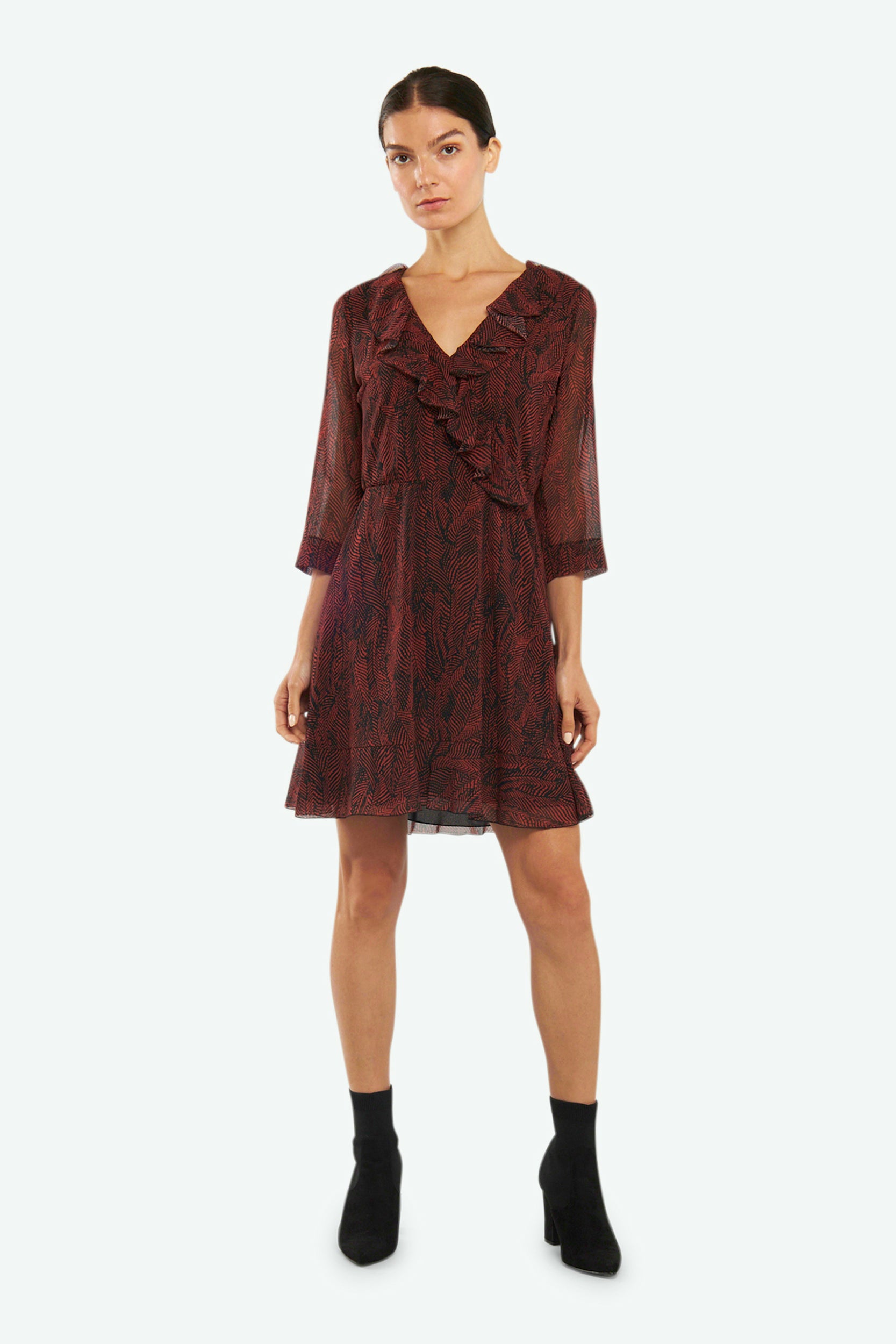 Patrizia Pepe Rote Kleid