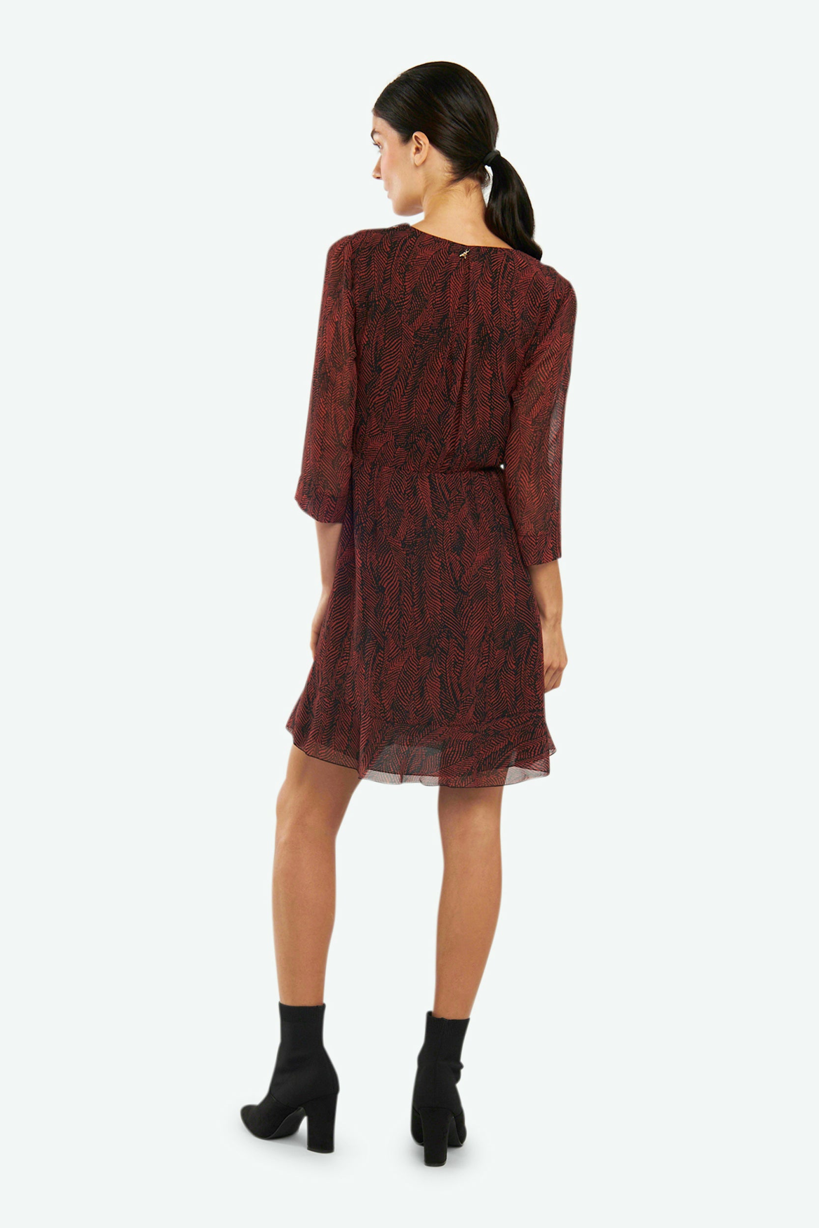 Patrizia Pepe Rote Kleid