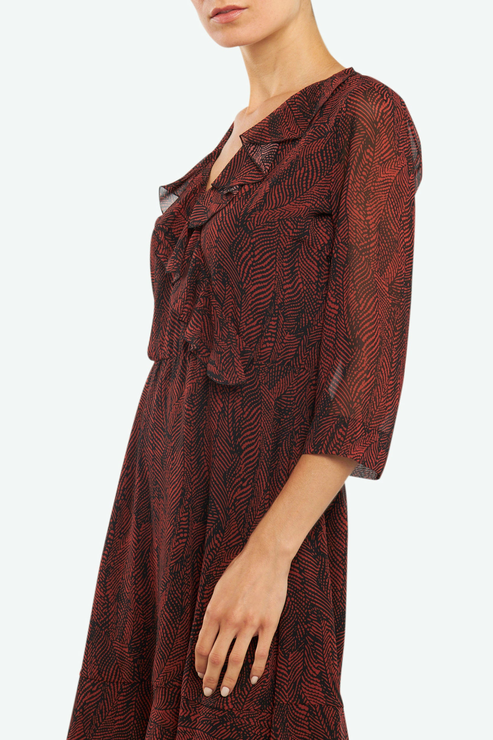 Patrizia Pepe Rote Kleid