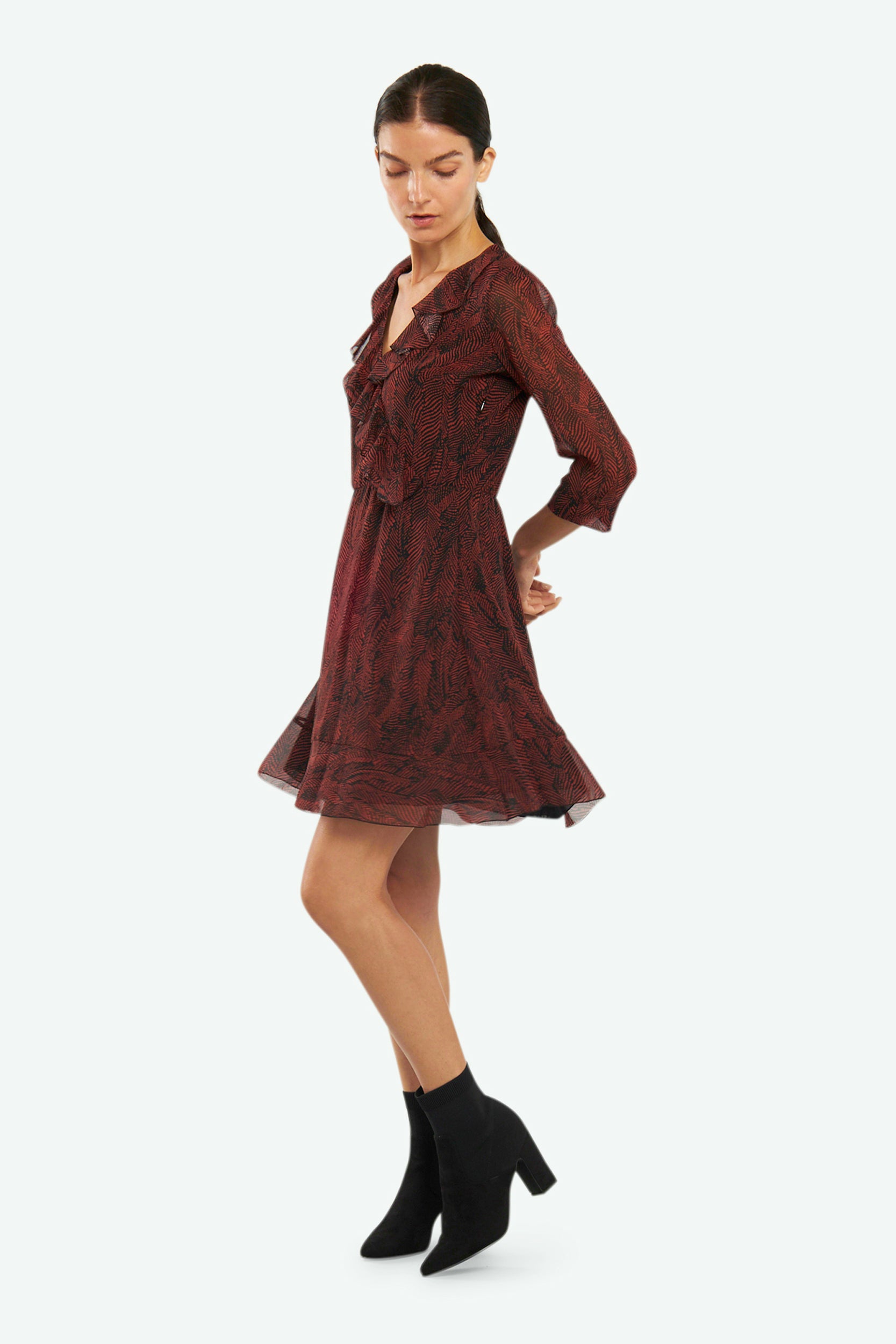 Patrizia Pepe Rote Kleid