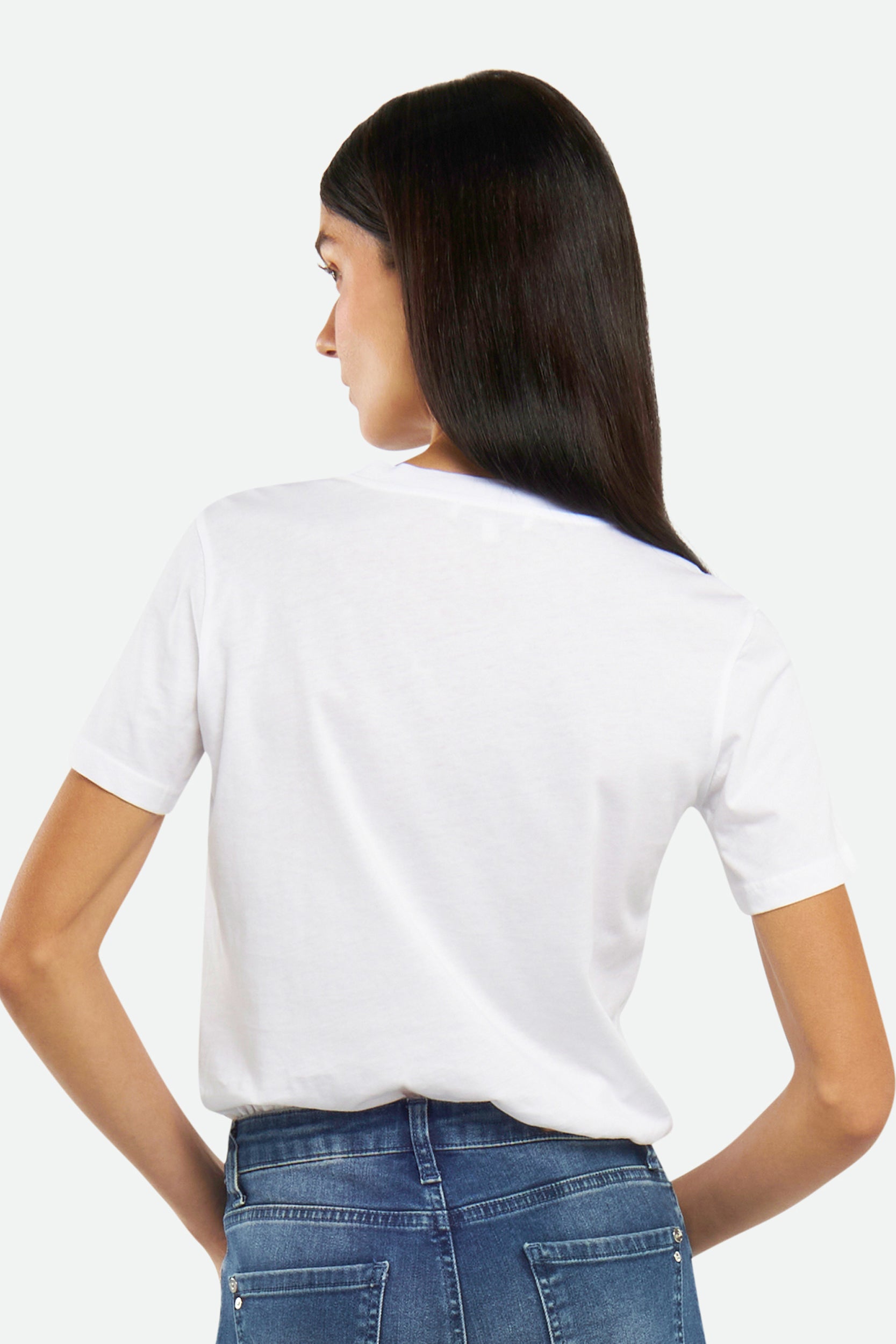 Patrizia Pepe Weiße T-Shirt