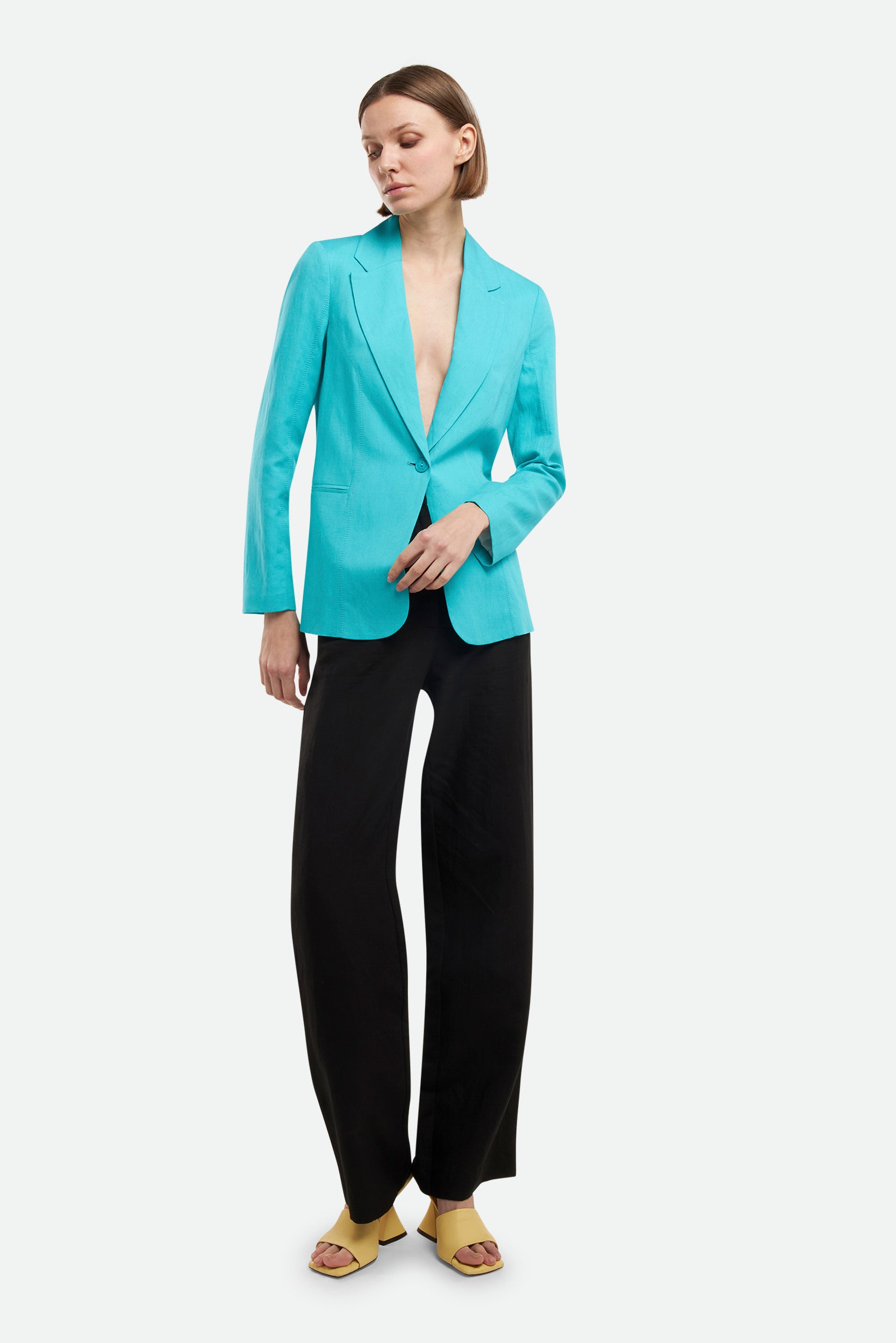 Patrizia Pepe Türkiser Blazer