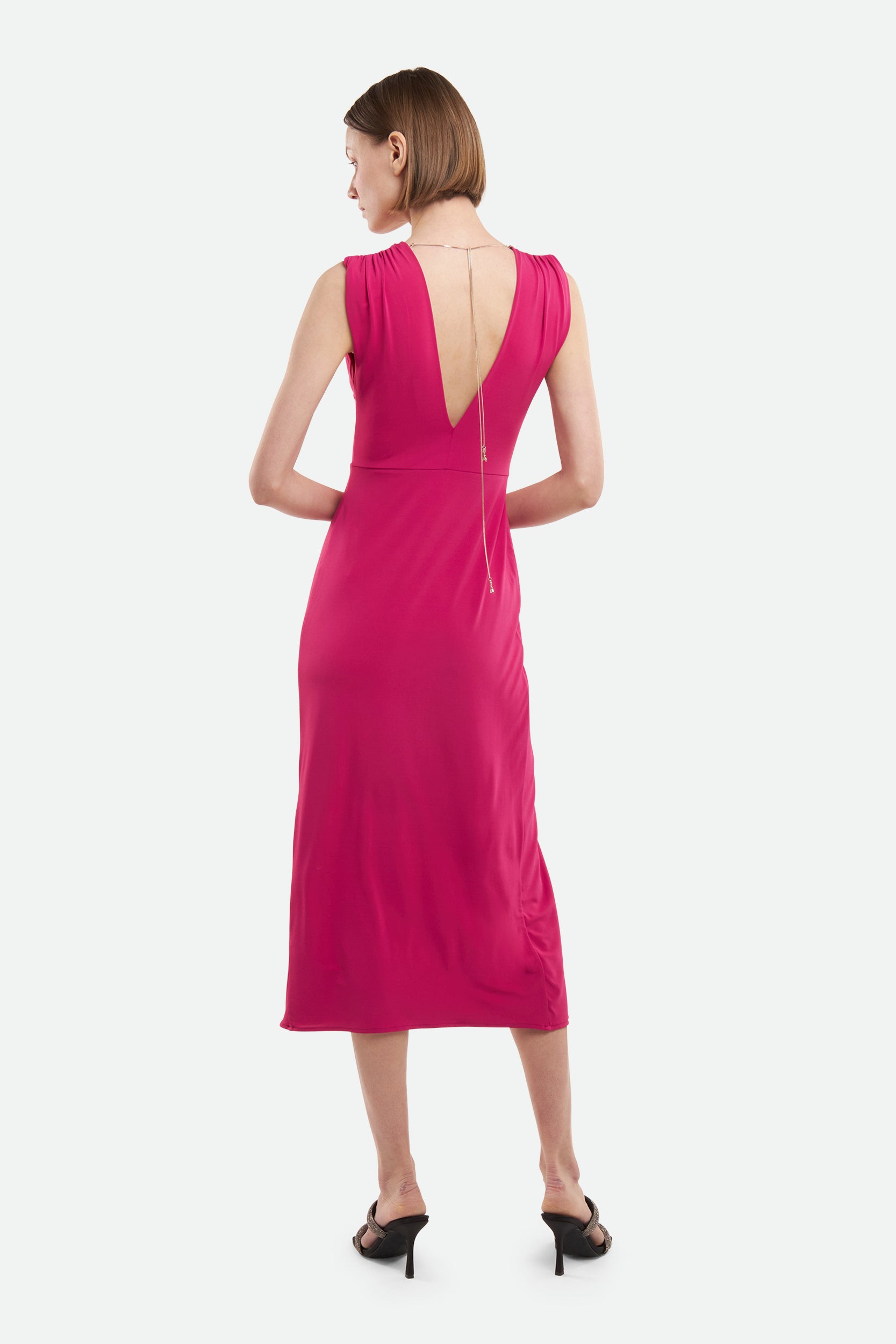 Patrizia Pepe Fuchsia Kleid
