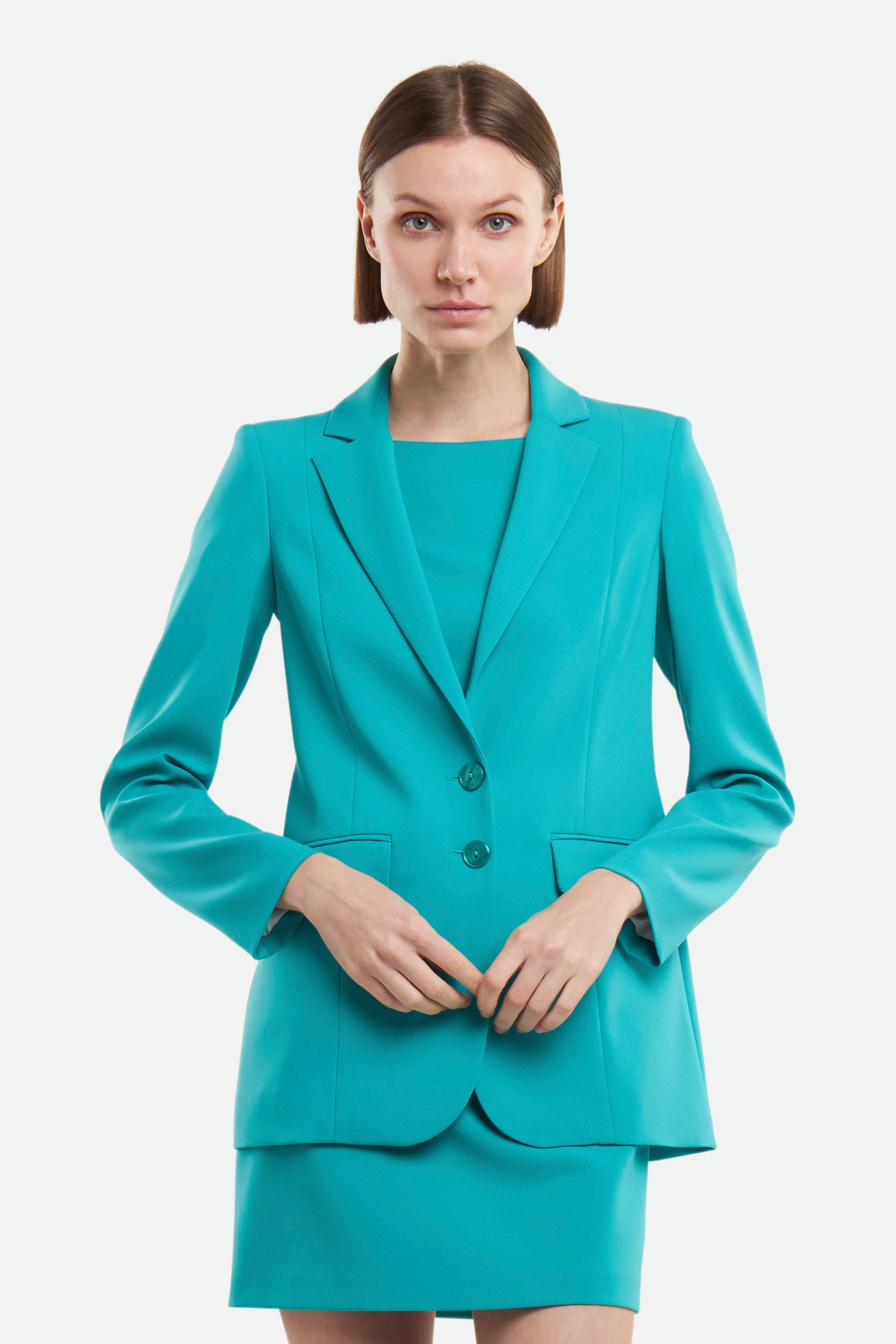 Patrizia Pepe Türkiser Blazer