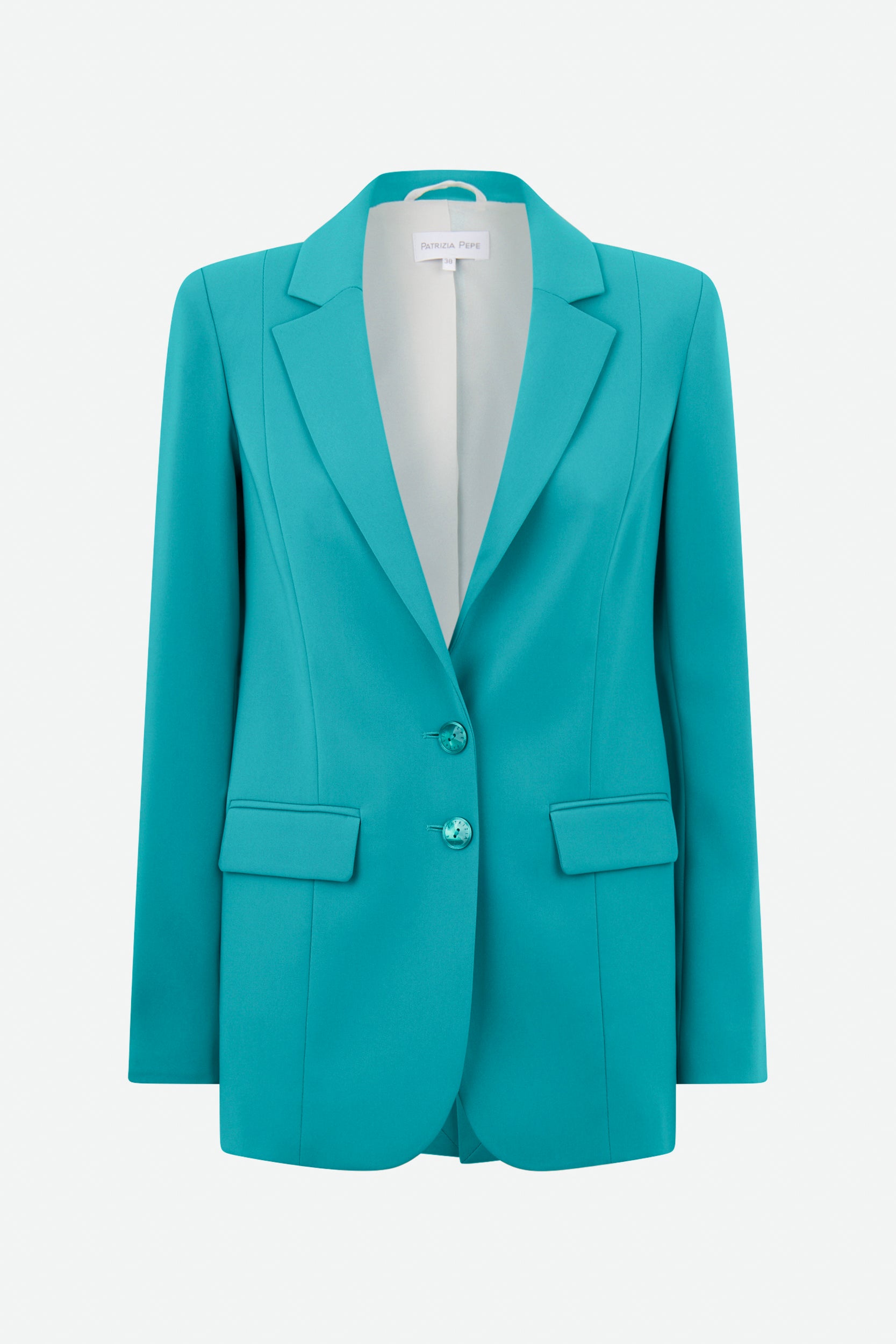 Patrizia Pepe Türkiser Blazer