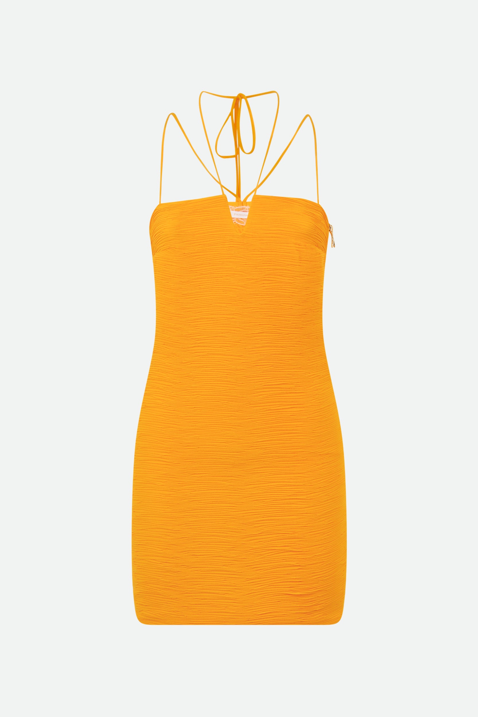 Patrizia Pepe Orange Etuikleid