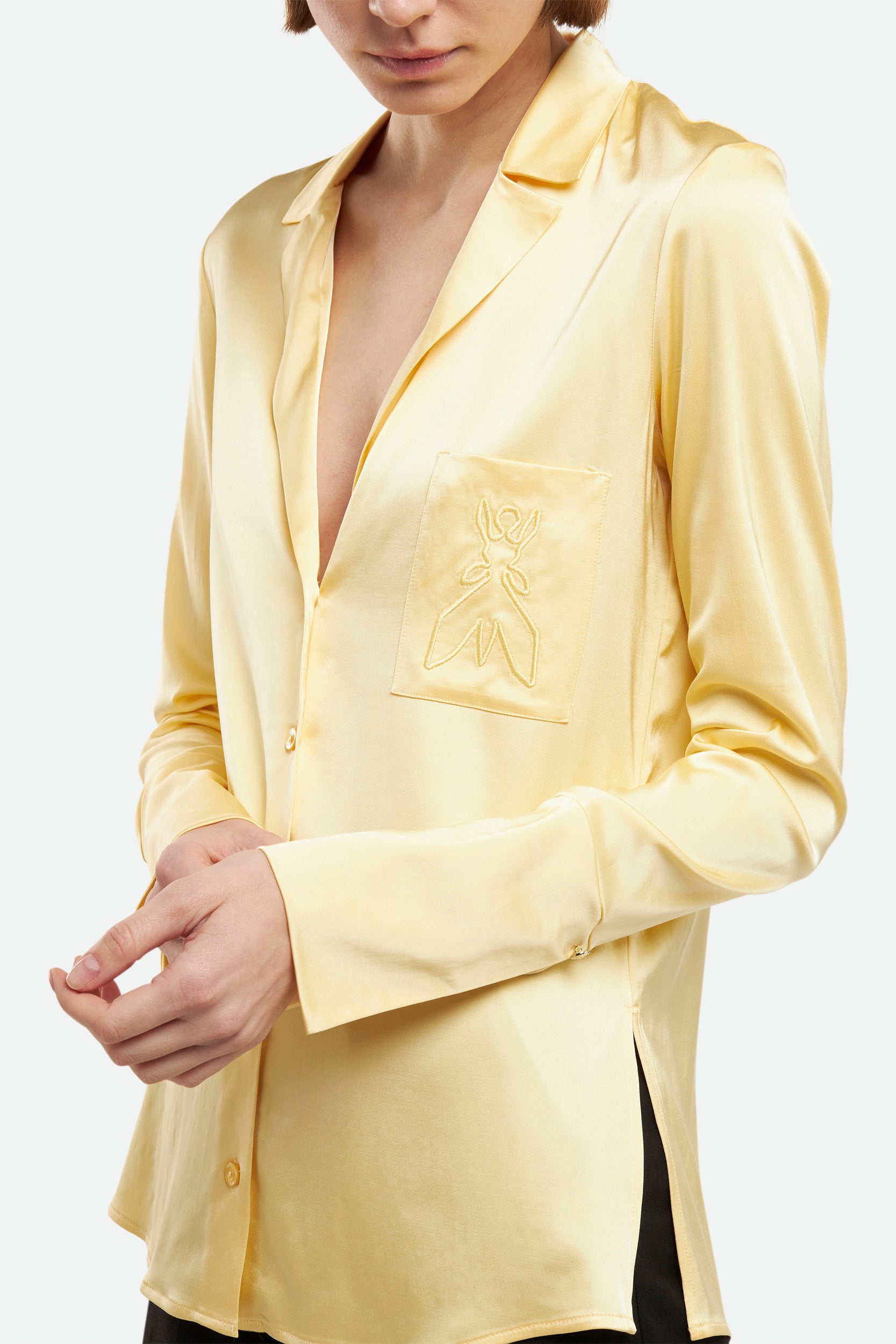 Patrizia Pepe Gelbe Hemd