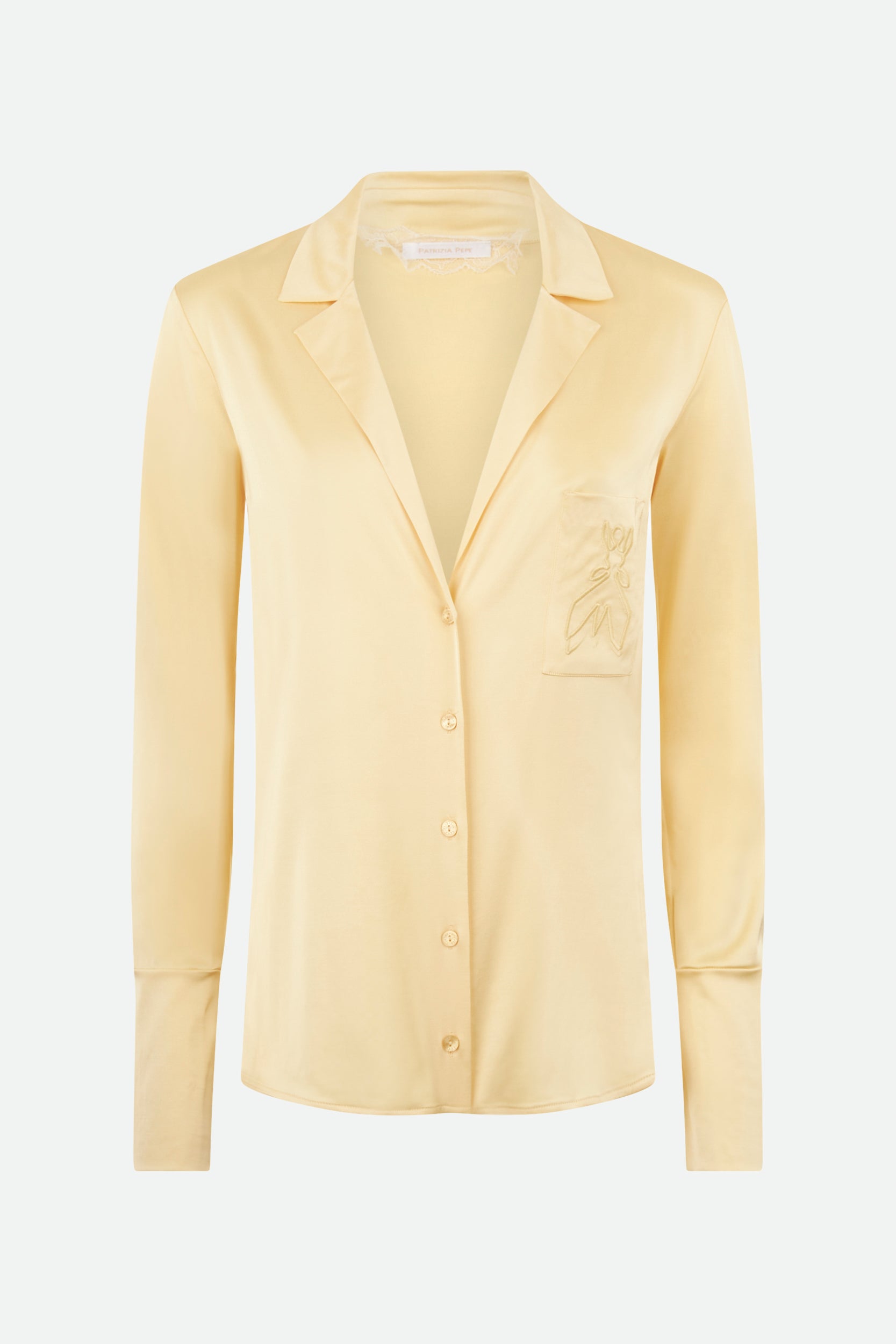 Patrizia Pepe Gelbe Hemd