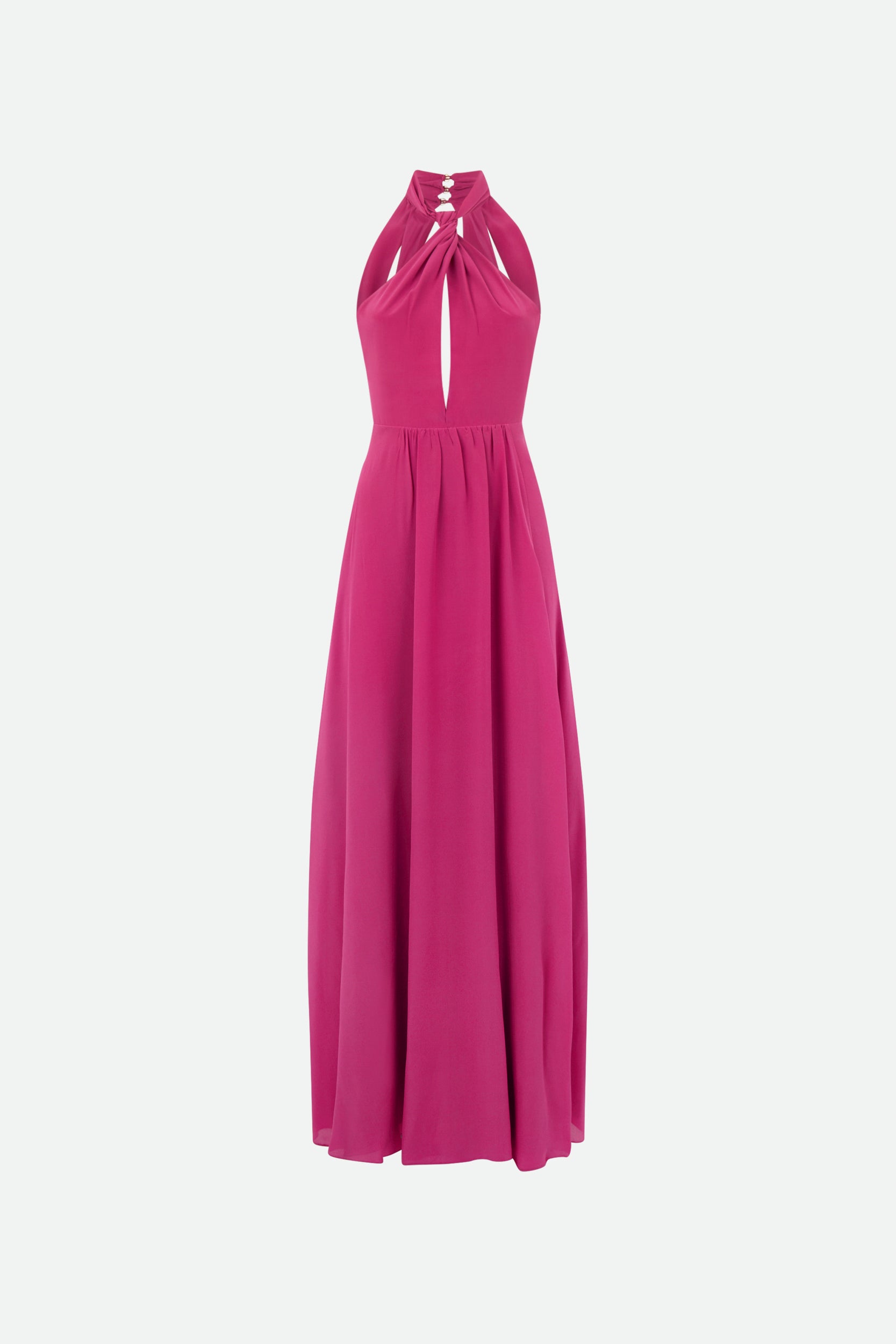 Langes fuchsiafarbenes Kleid von Patrizia Pepe