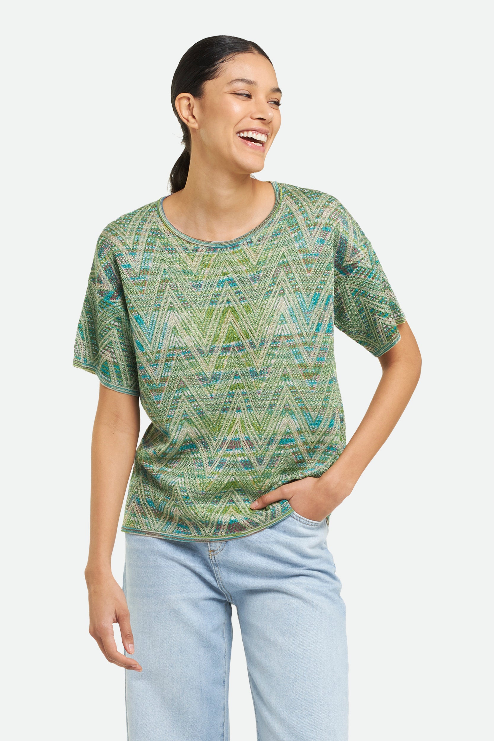 M Missoni T-Shirt Grüne